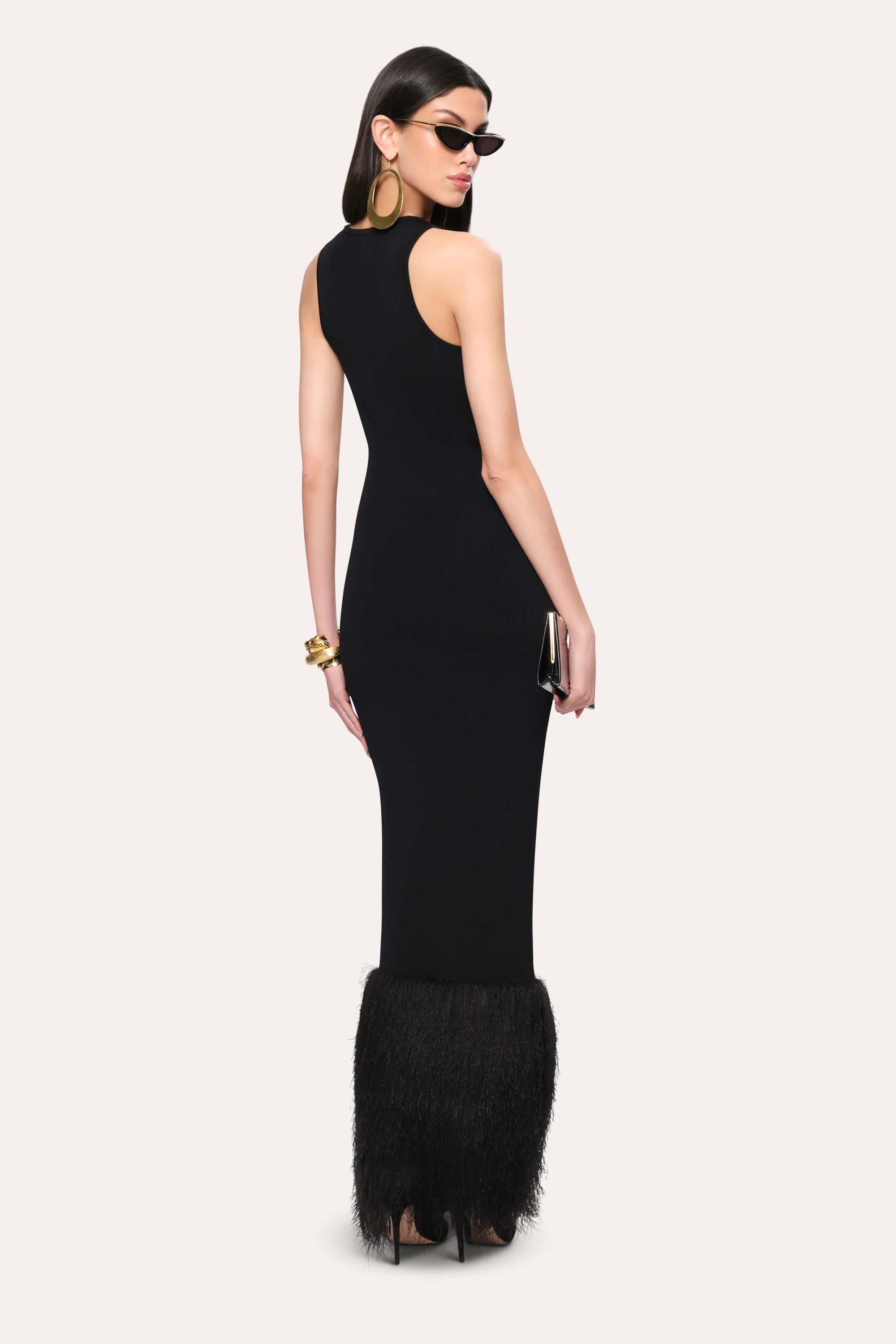 Fringe Sculpt Dress - Image 4