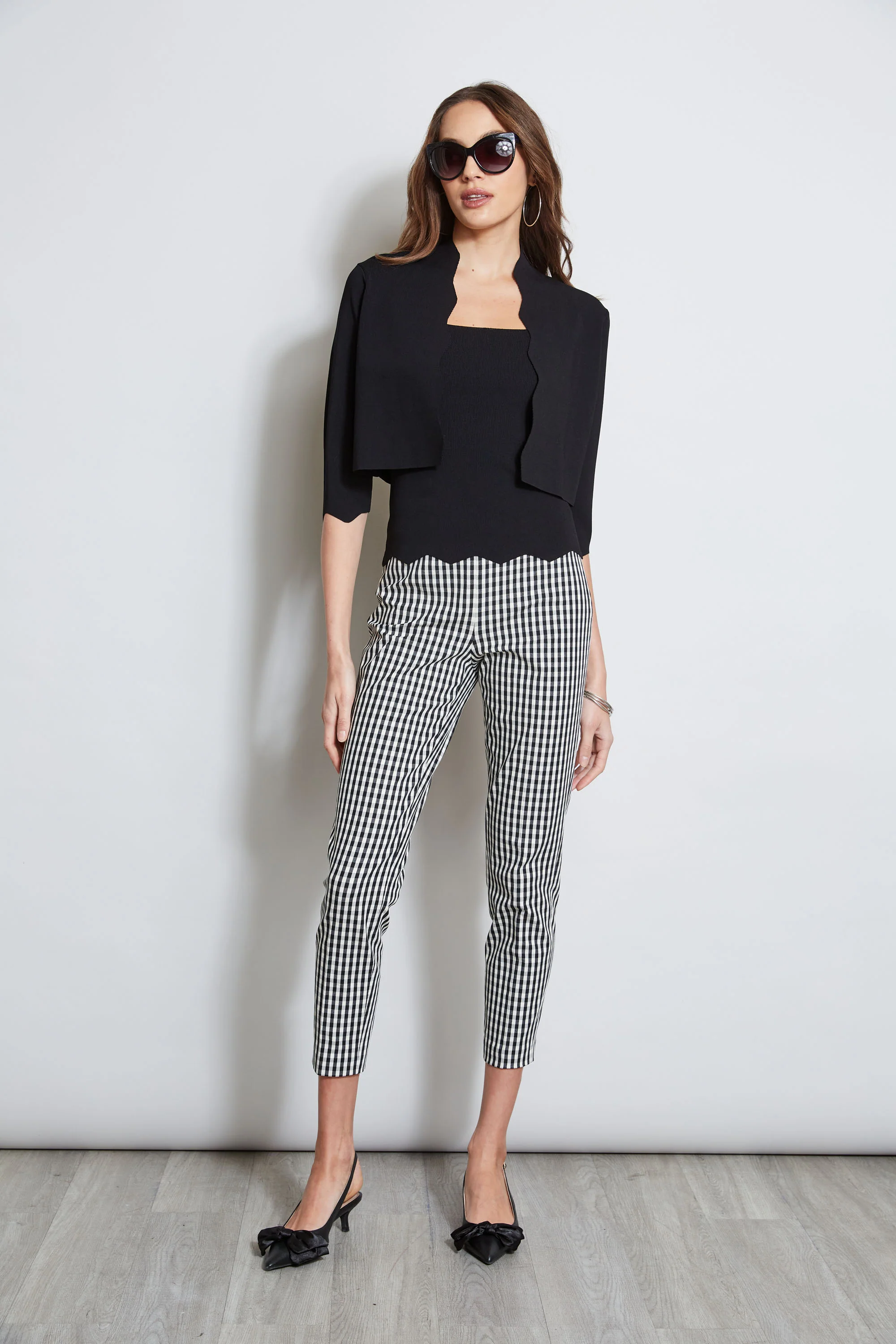 Gingham Skinny Pant - Image 3