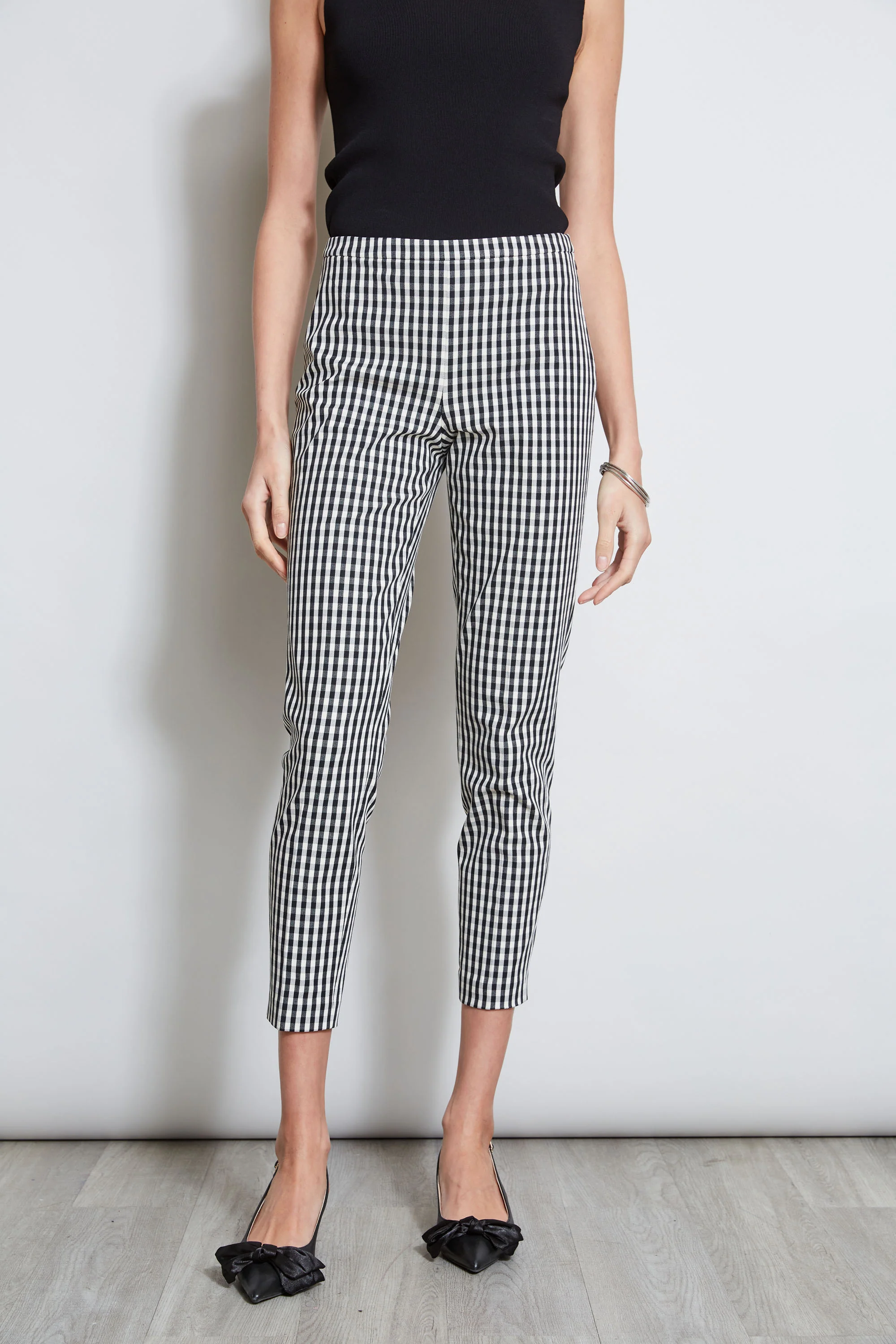 Gingham Skinny Pant - Image 5