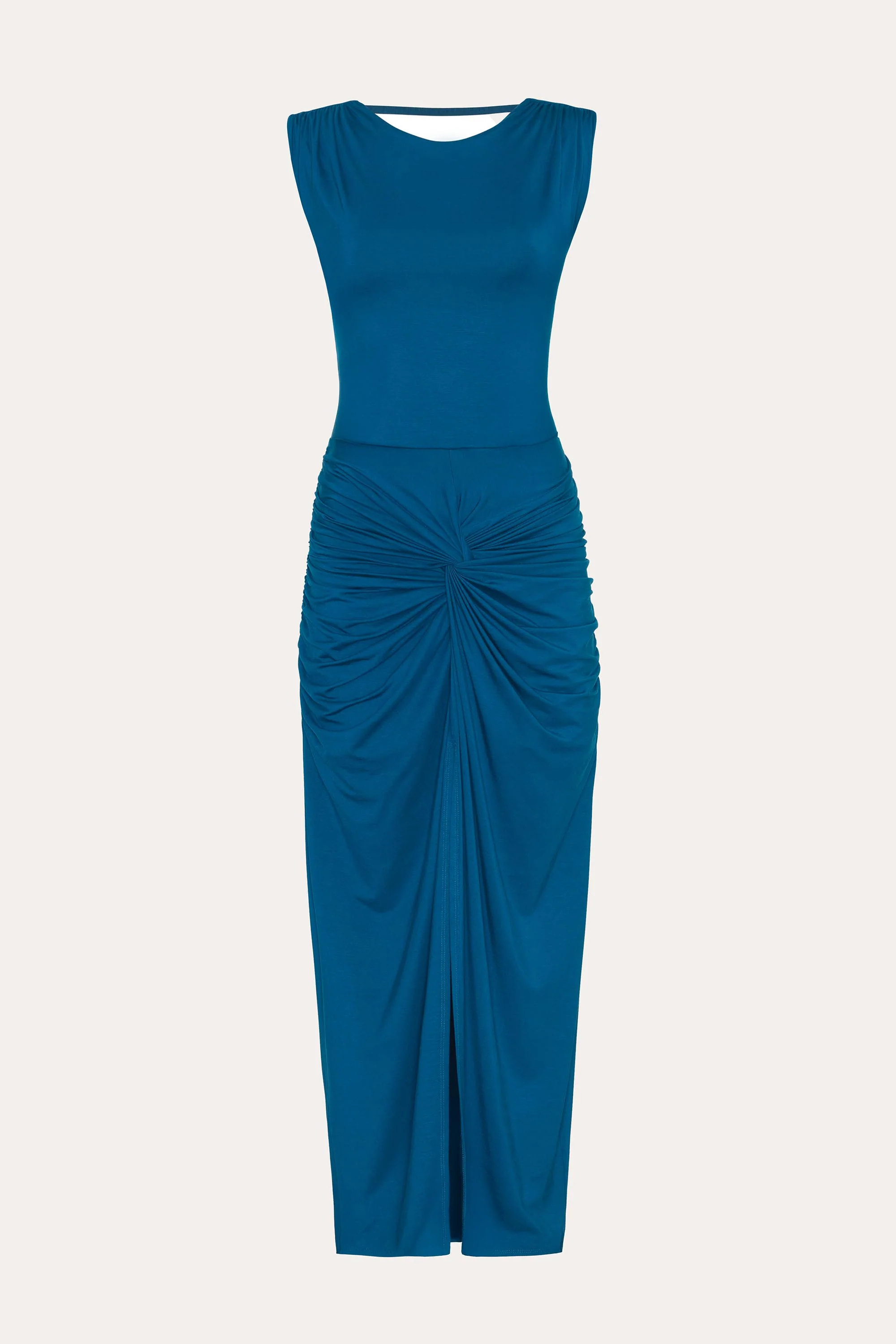 Gwen Ruched Midi Dress - Image 5