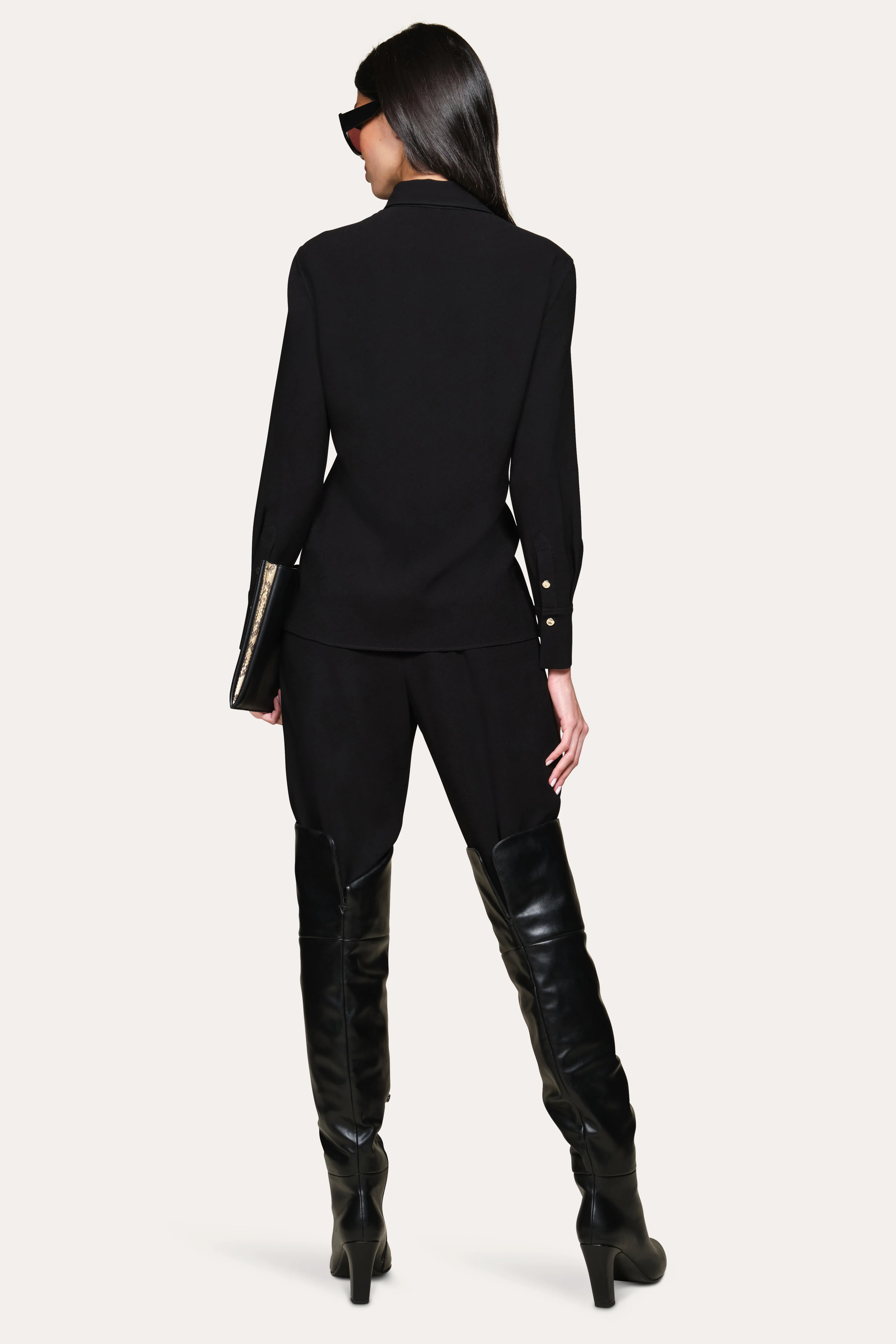 Japanese Crepe Button Down - Image 3