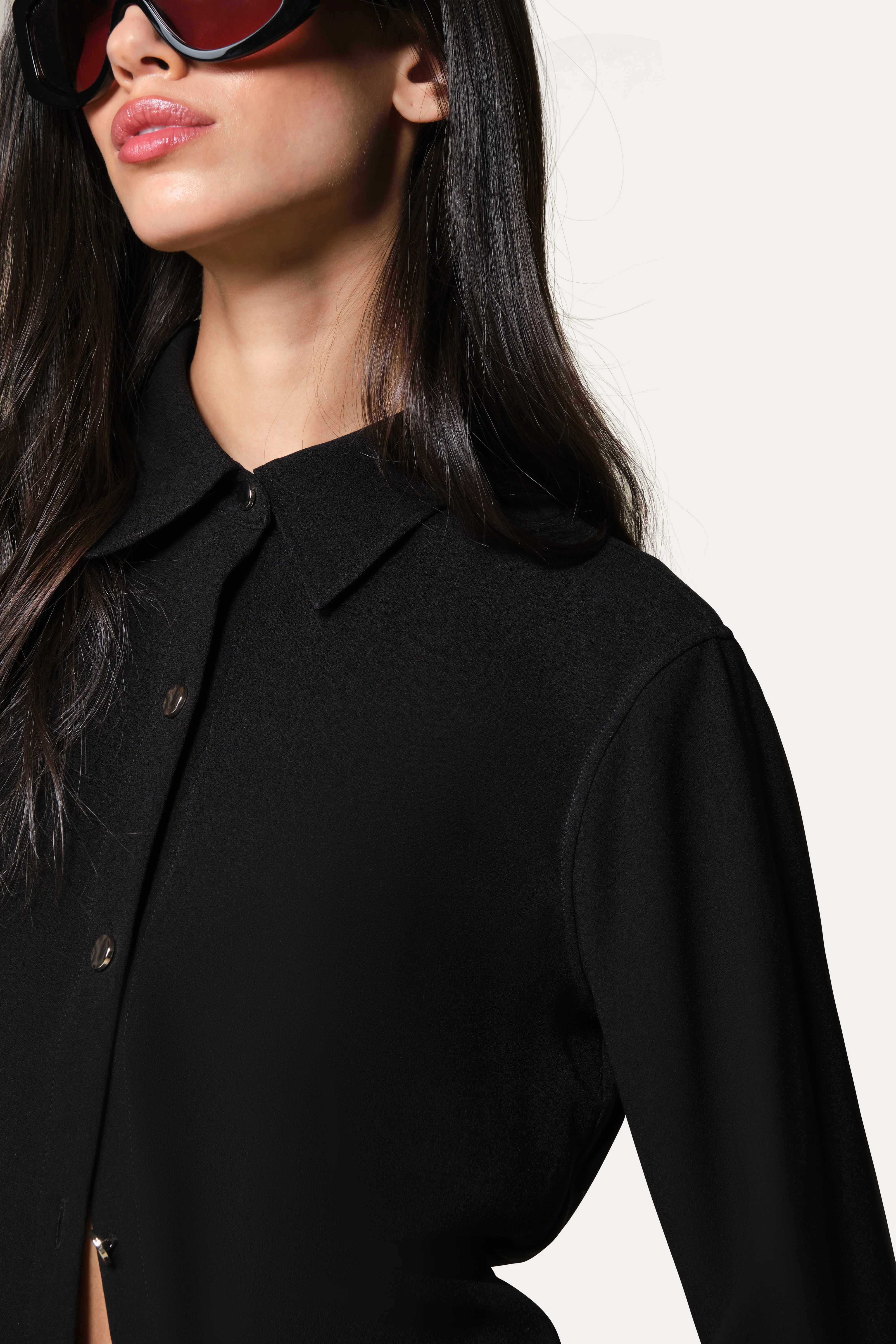 Japanese Crepe Button Down - Image 4