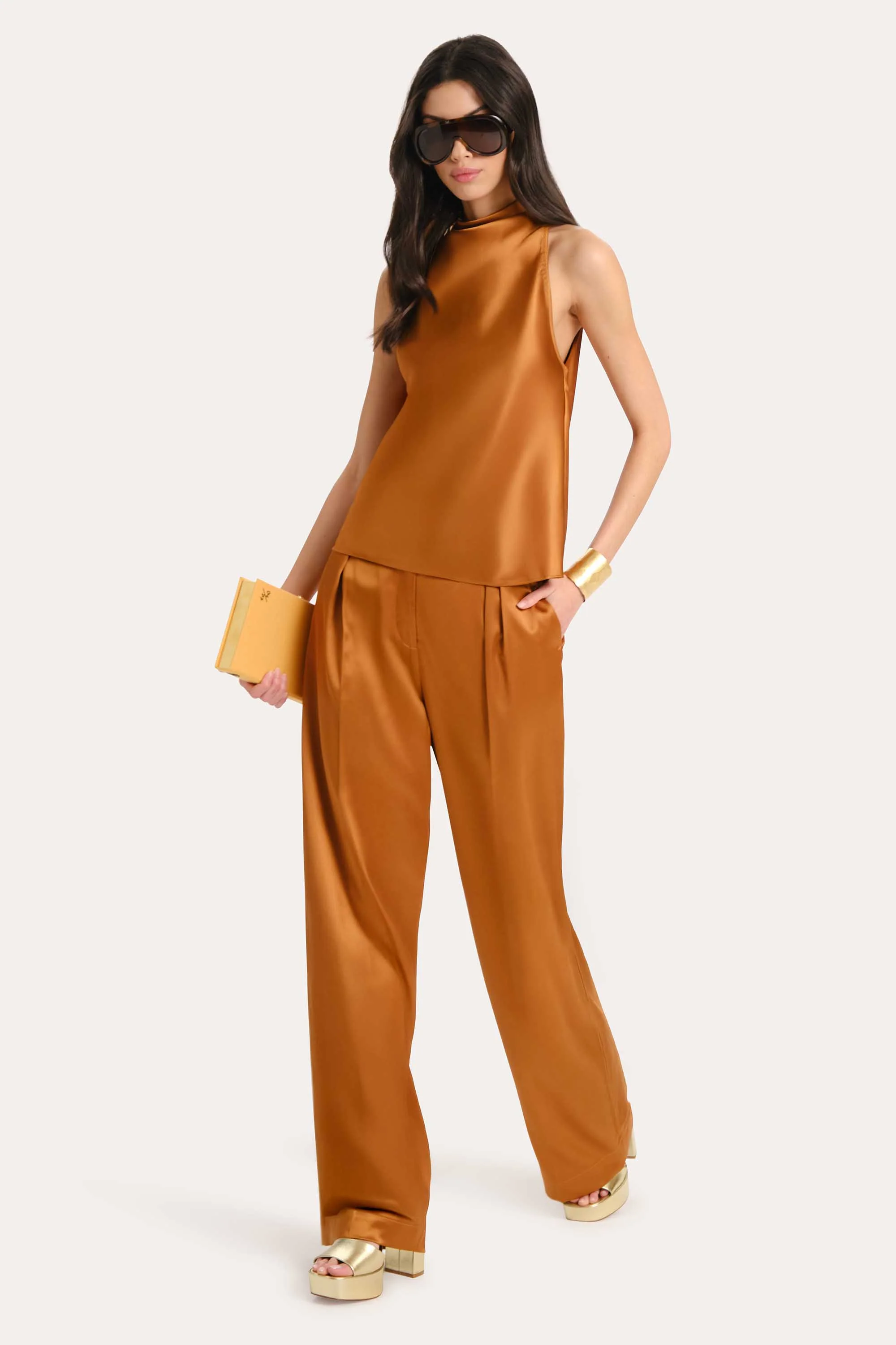 Shira Asymmetric Drape Top - Image 2
