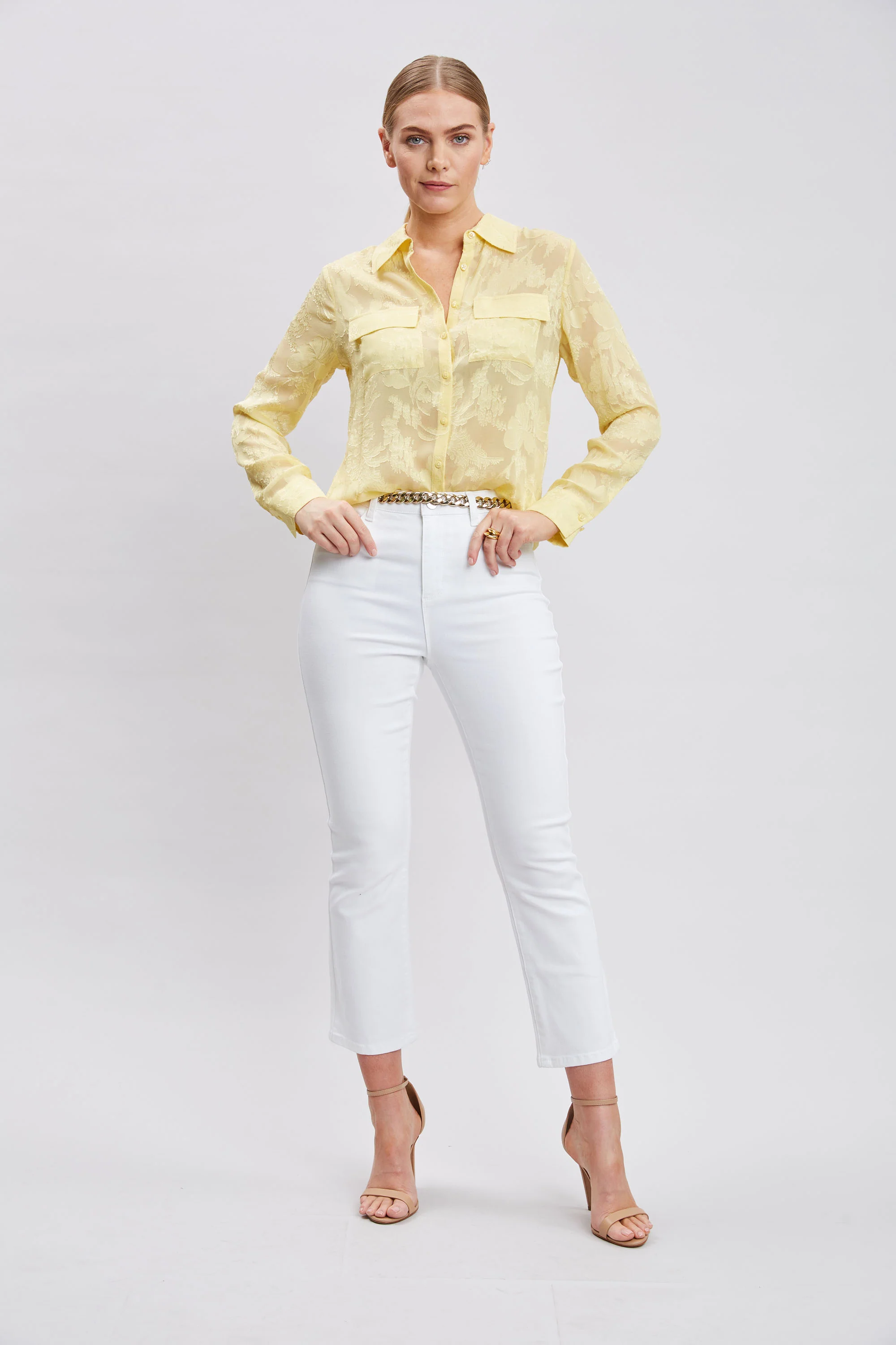Silk Jacquard Utility Shirt - Image 2
