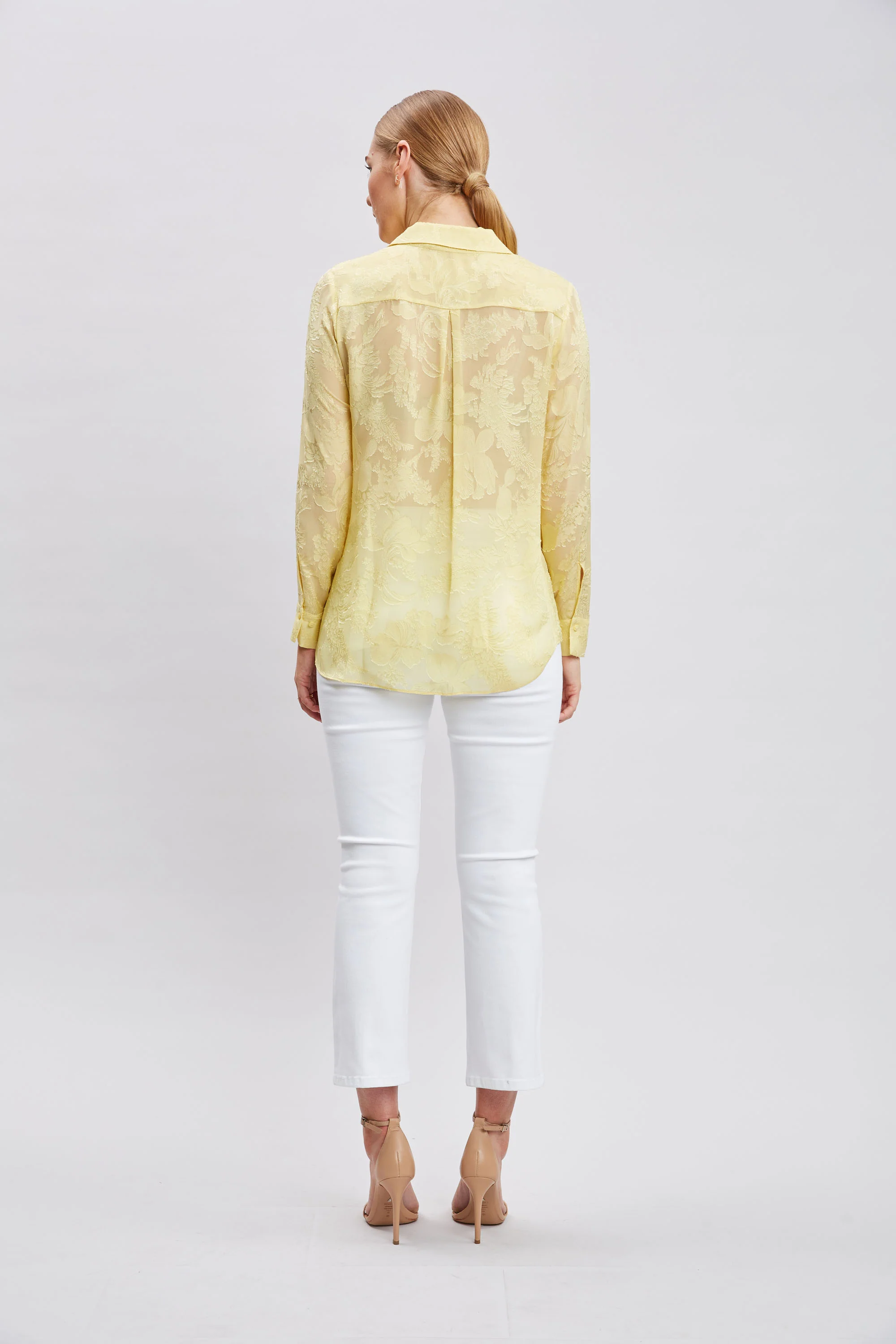 Silk Jacquard Utility Shirt - Image 5