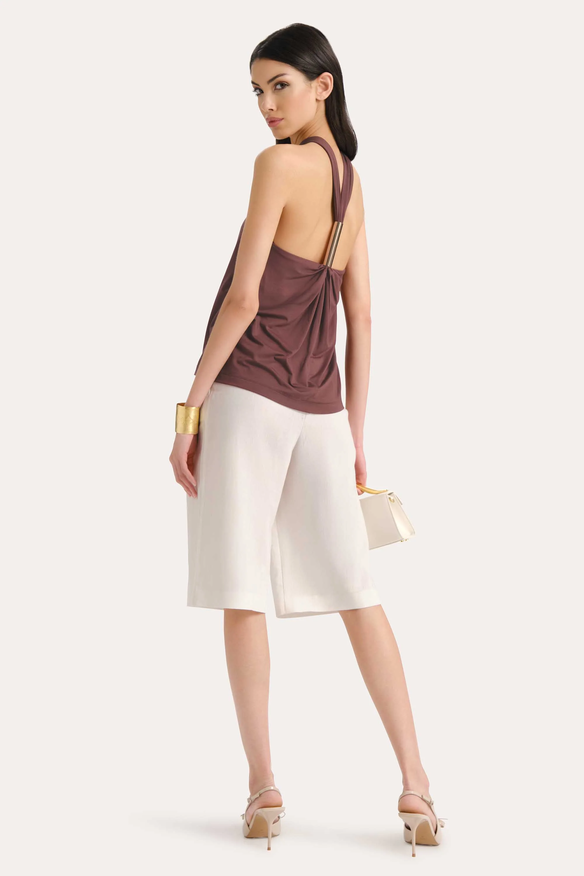 Lila Halterneck Top - Image 3