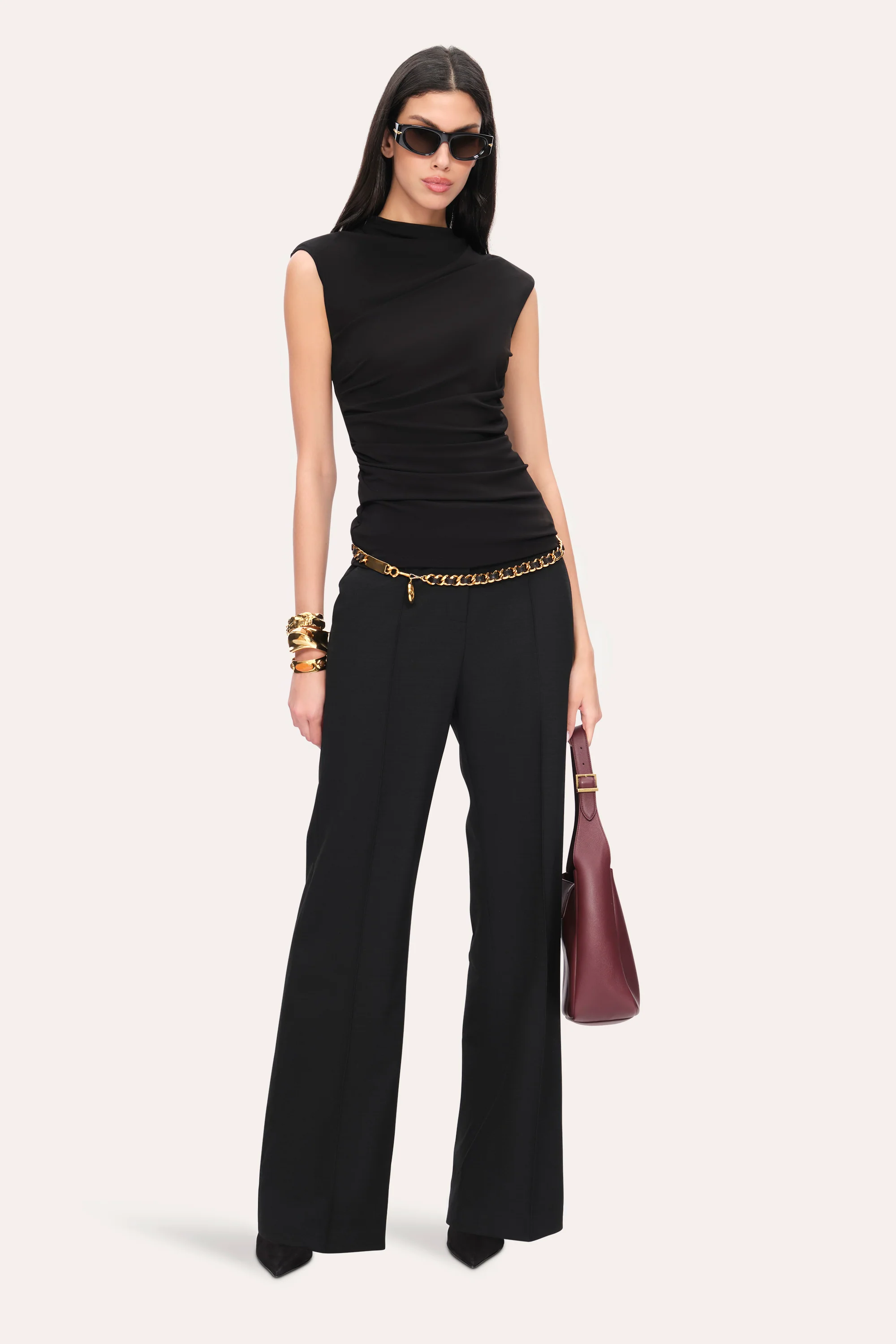 Draped Jersey Knit