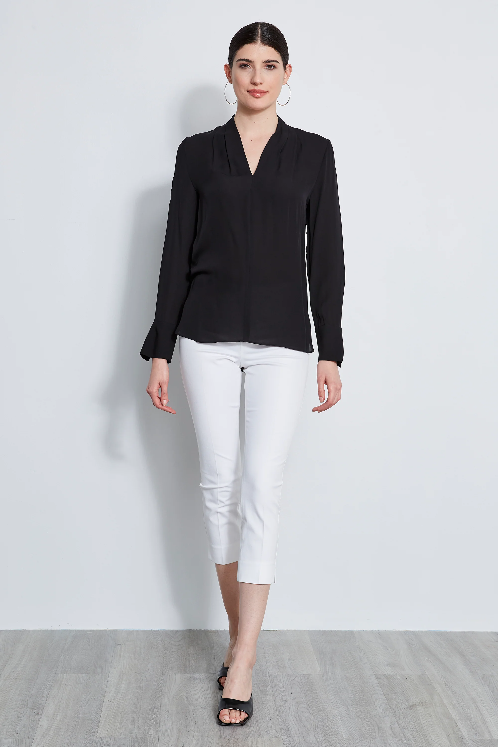 Stretch-Twill Cropped Pant Pant - Image 3