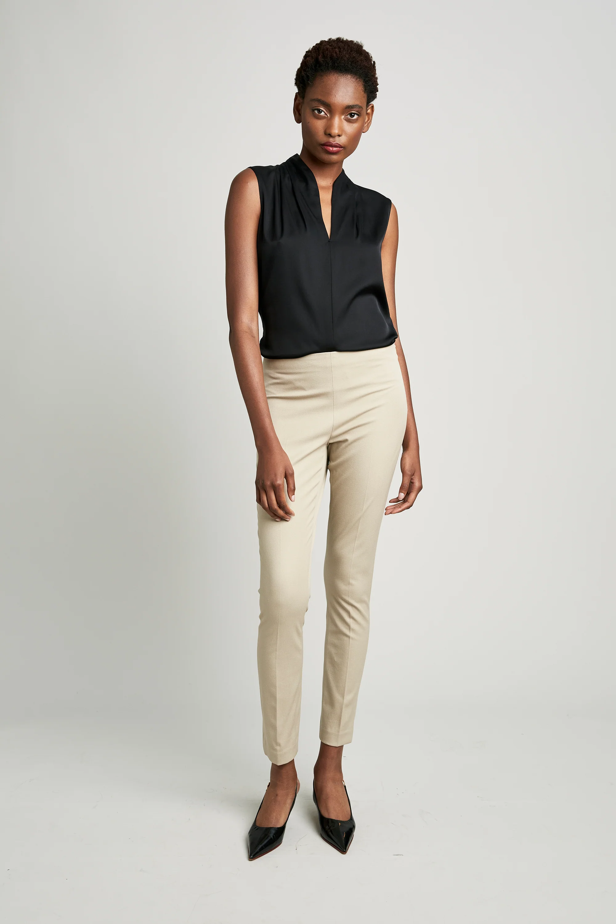 Juliette Long Skinny Stretch-Twill Pant - Image 2