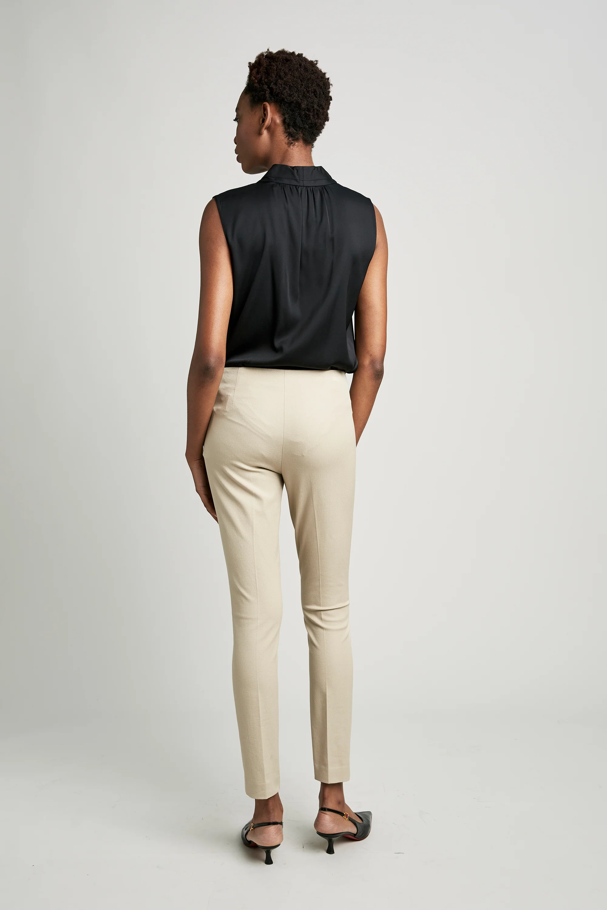 Juliette Long Skinny Stretch-Twill Pant - Image 3