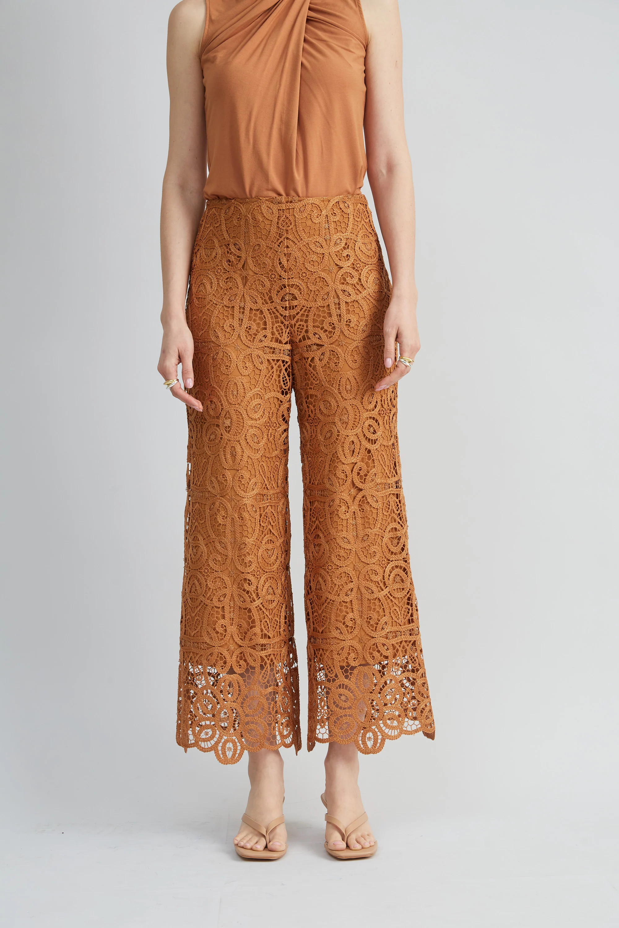 Lace Palazzo Pant