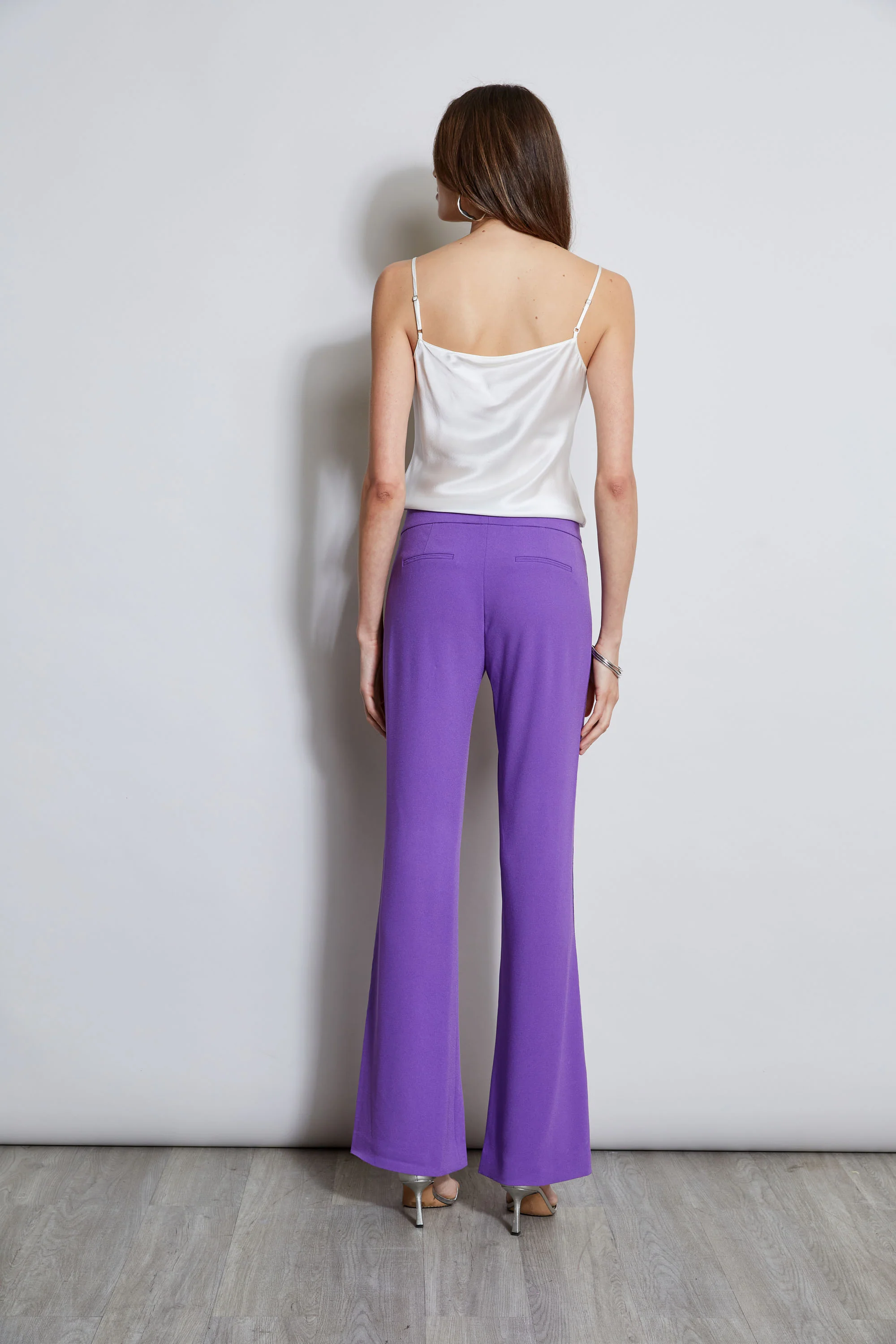 Lace Trim Fit & Flare Pant - Image 6
