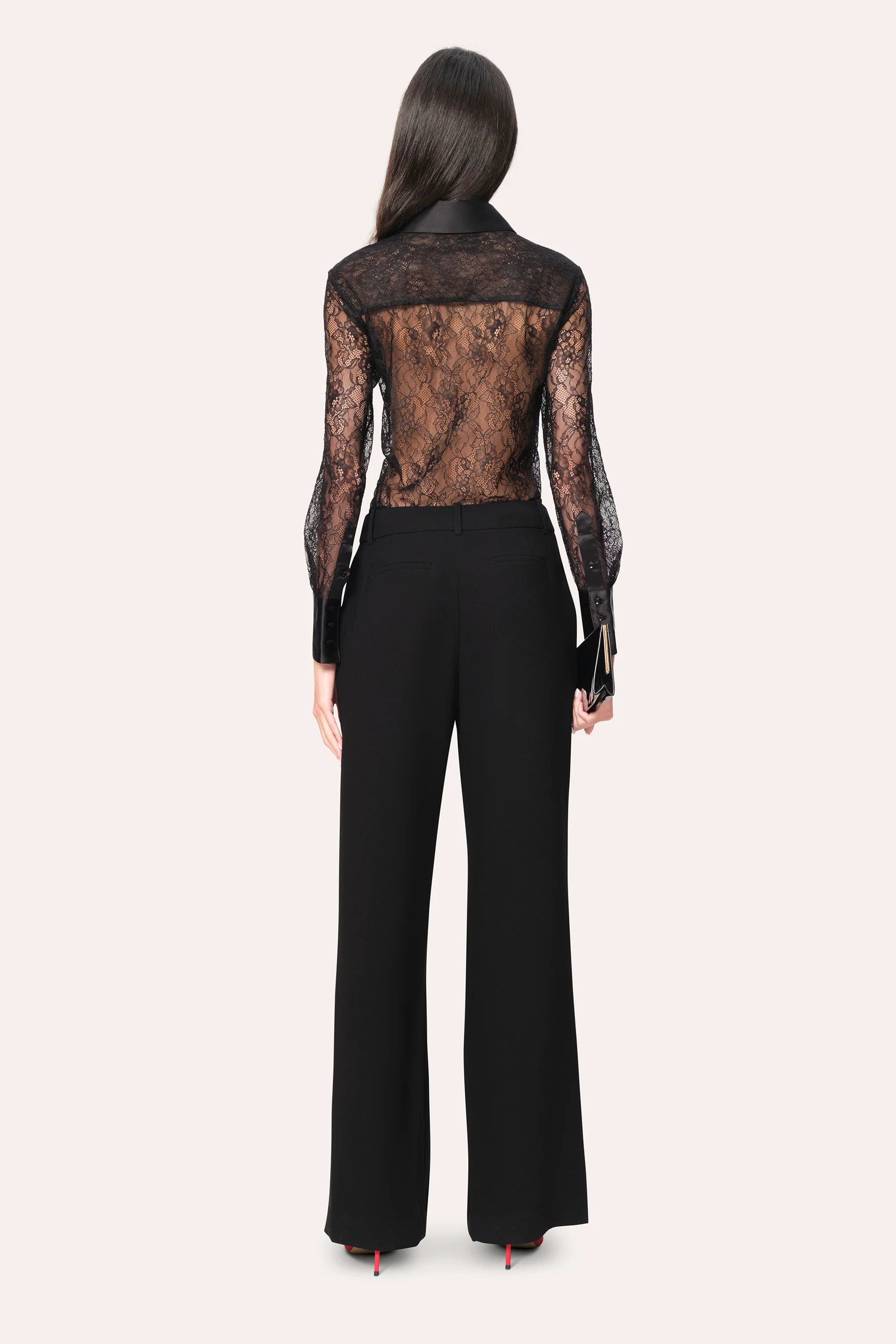 Laced Trim Blouse - Image 4