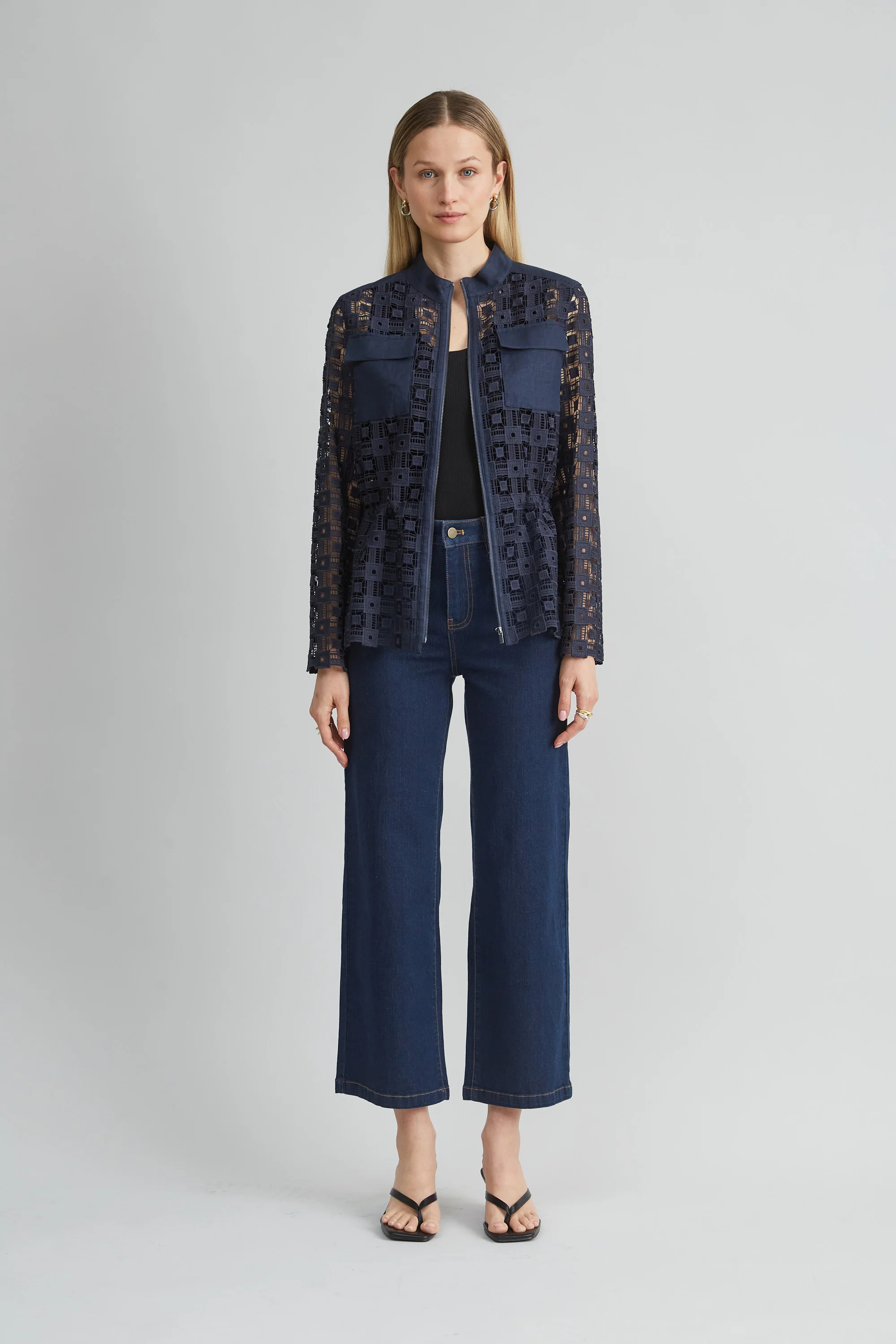 Lace Utility Jacket - Image 4