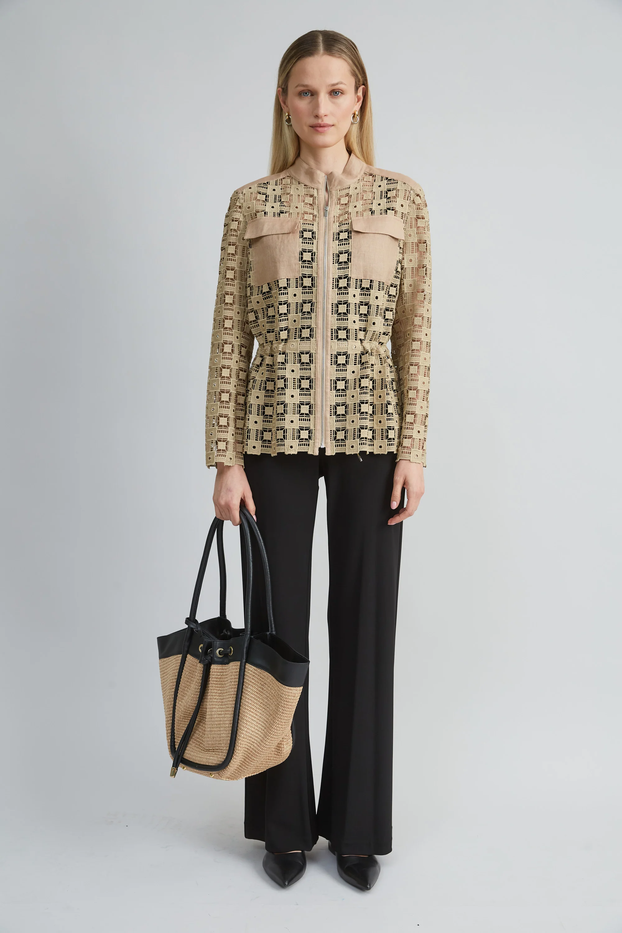 Lace Utility Jacket - Image 3