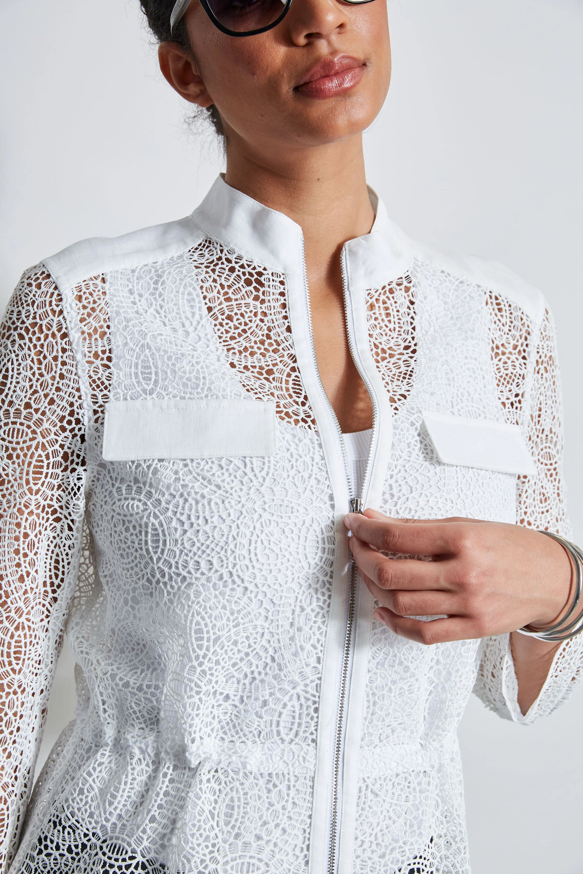Lace Utility Jacket - Image 5