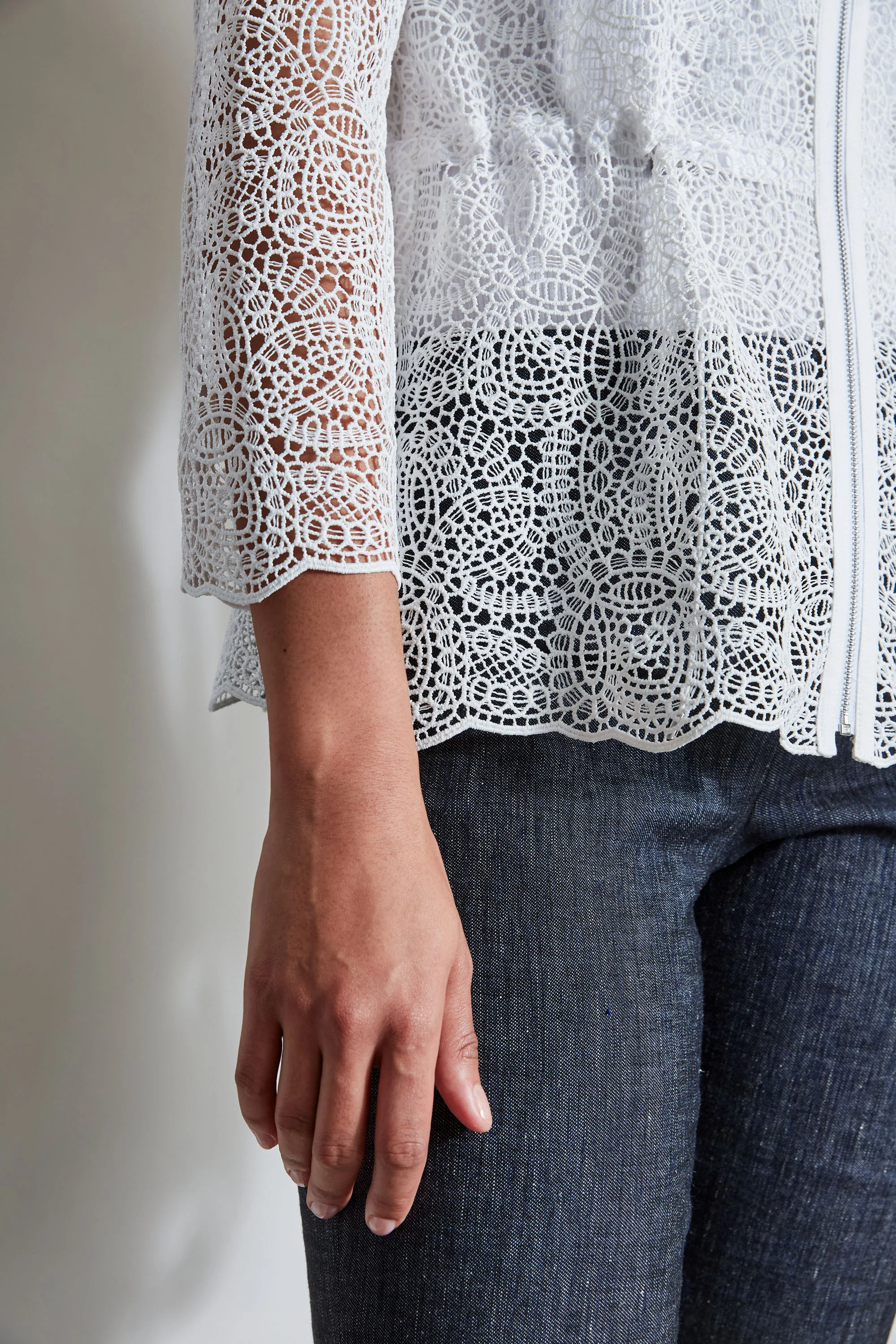 Lace Utility Jacket - Image 6