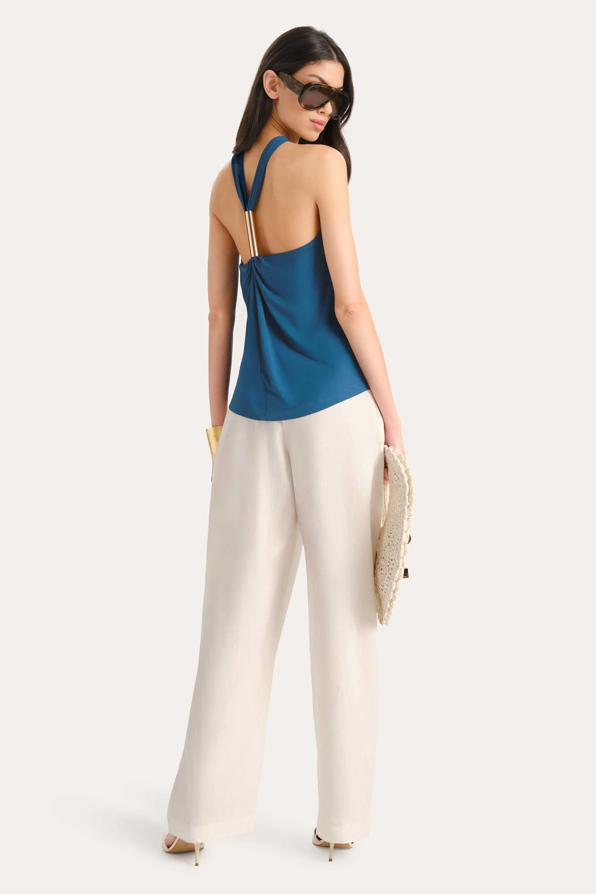 Lila Halterneck Top - Image 3
