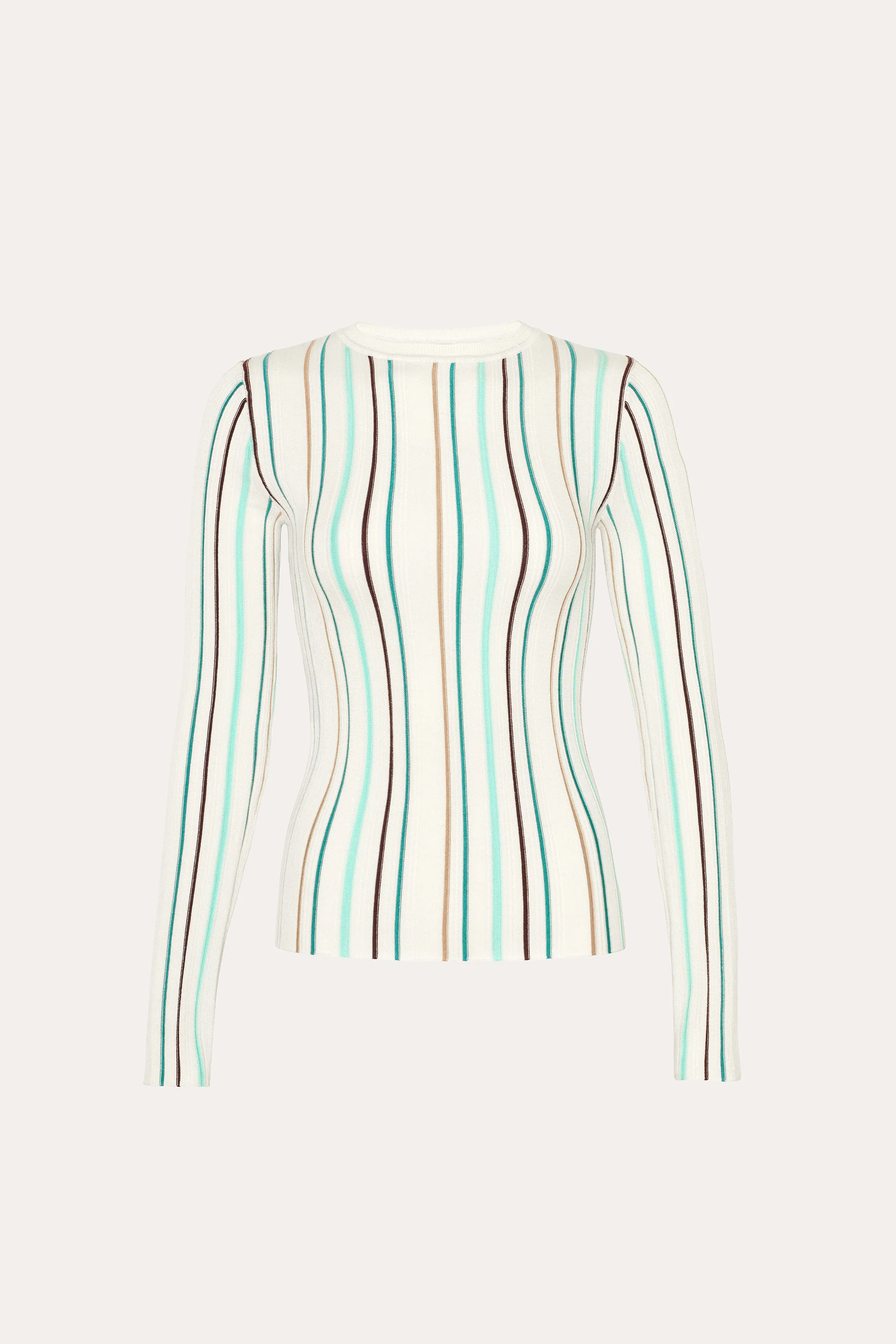 Lucia Silk Wool Top - Image 2