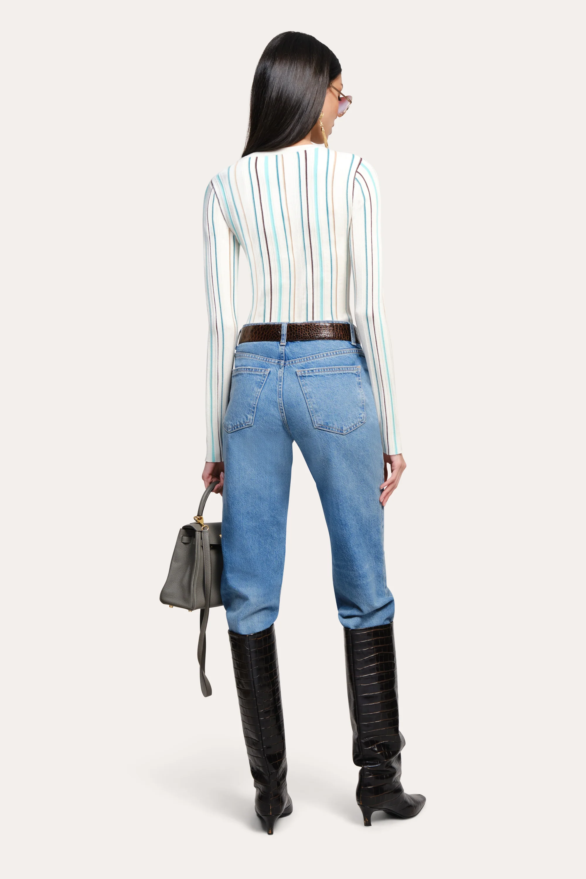 Lucia Silk Wool Top - Image 4