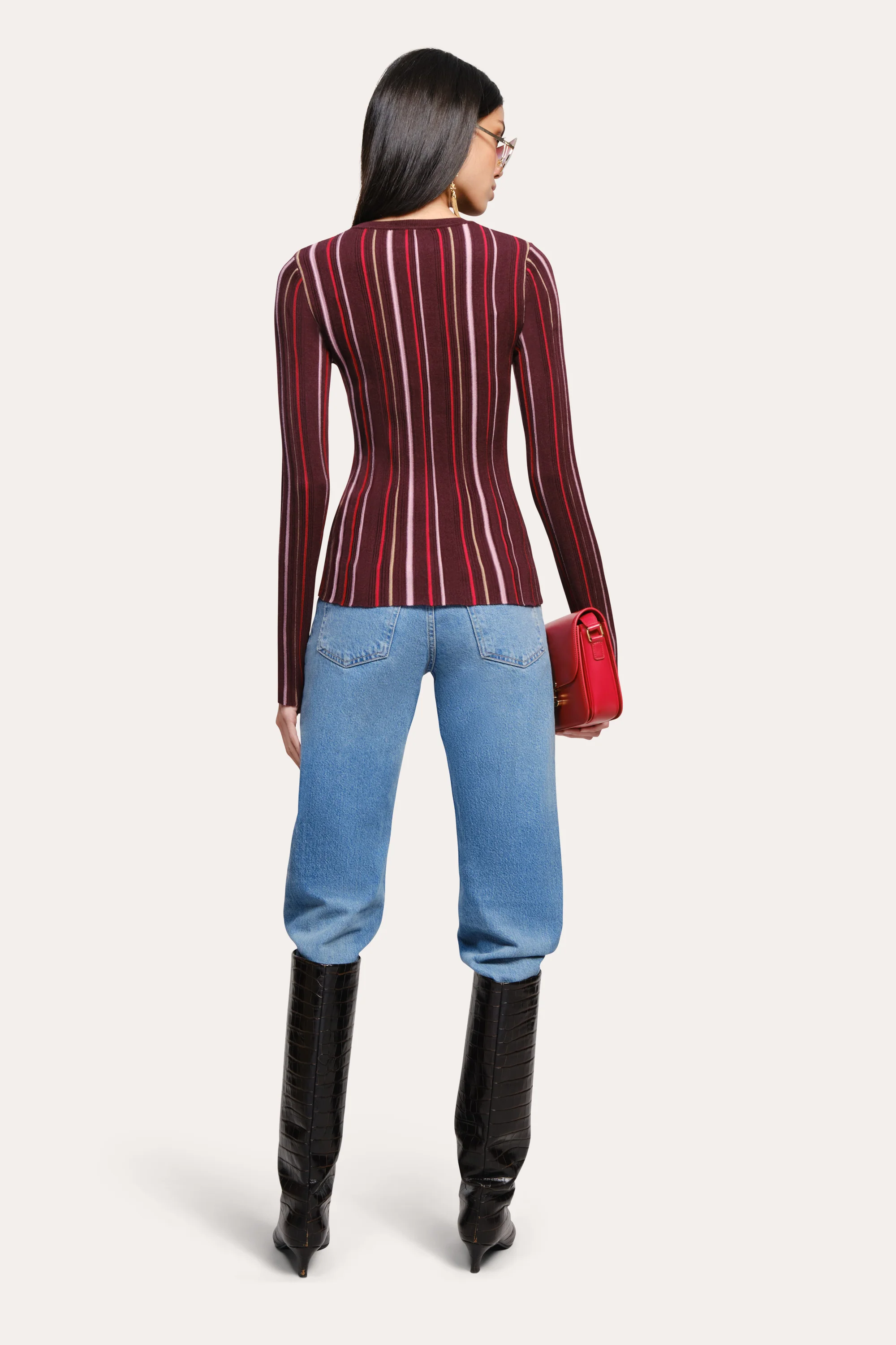 Lucia Silk Wool Top - Image 4