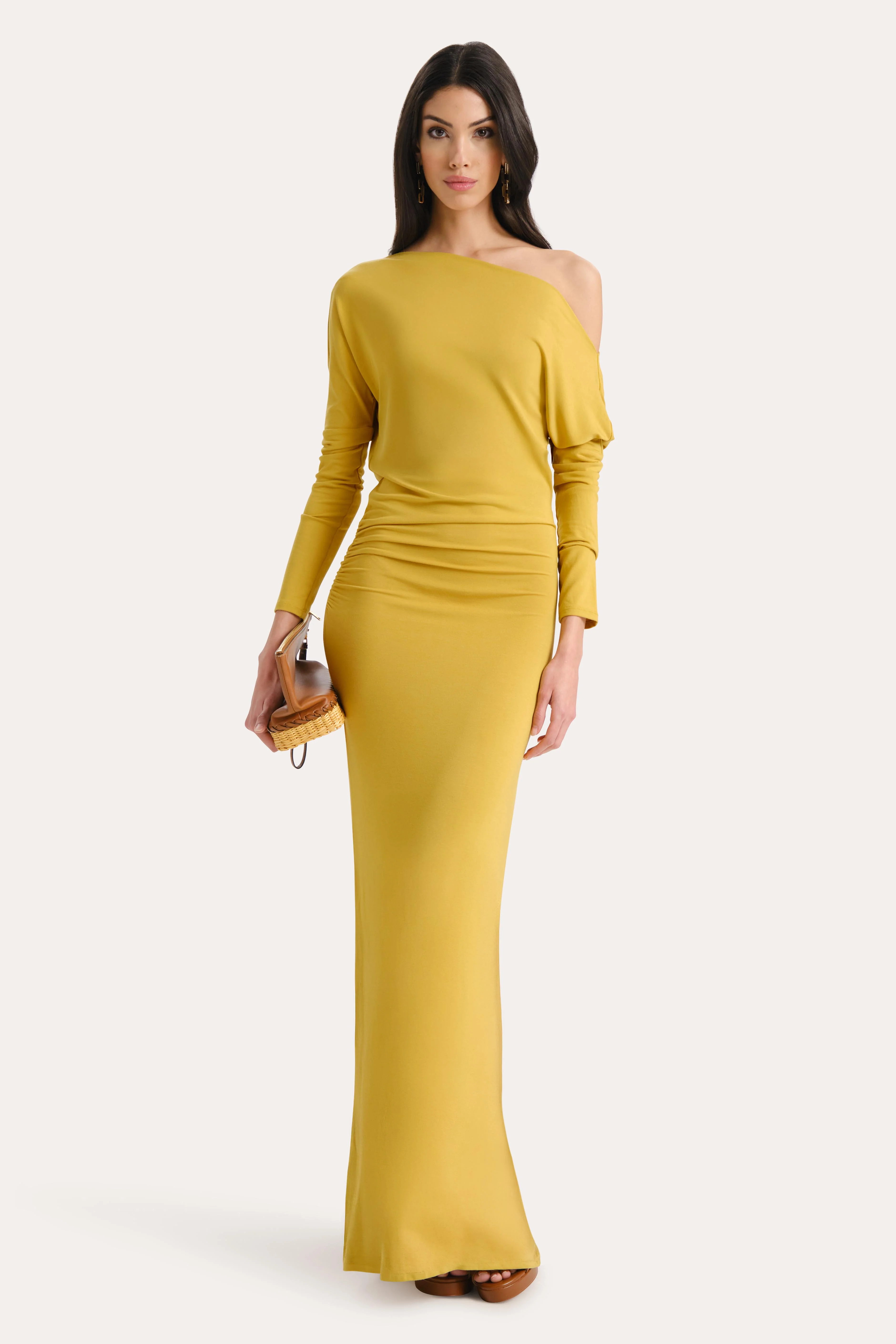 Maia Off-Shoulder Maxi Dress