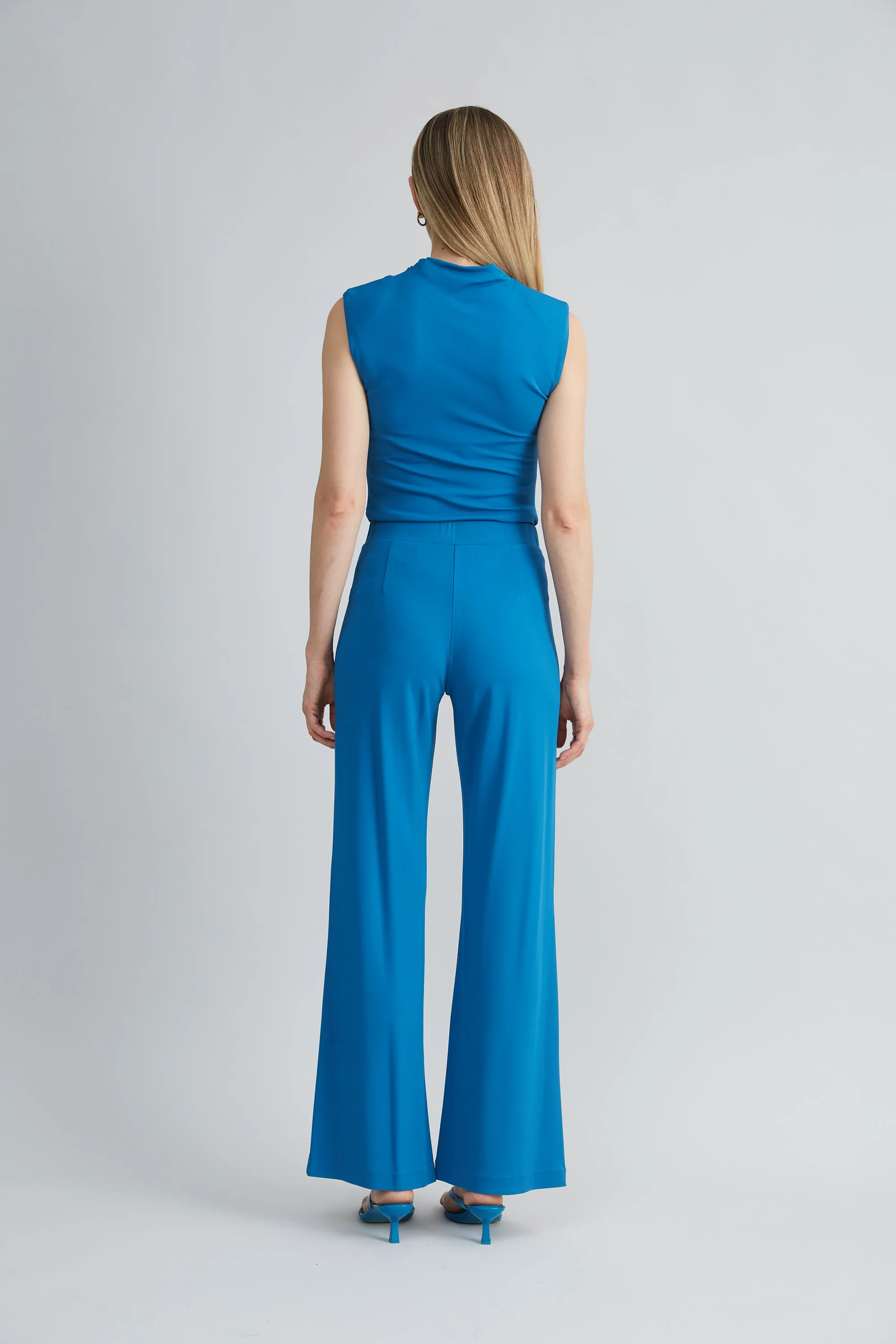 Matte Jersey Wide Leg Pant - Image 3