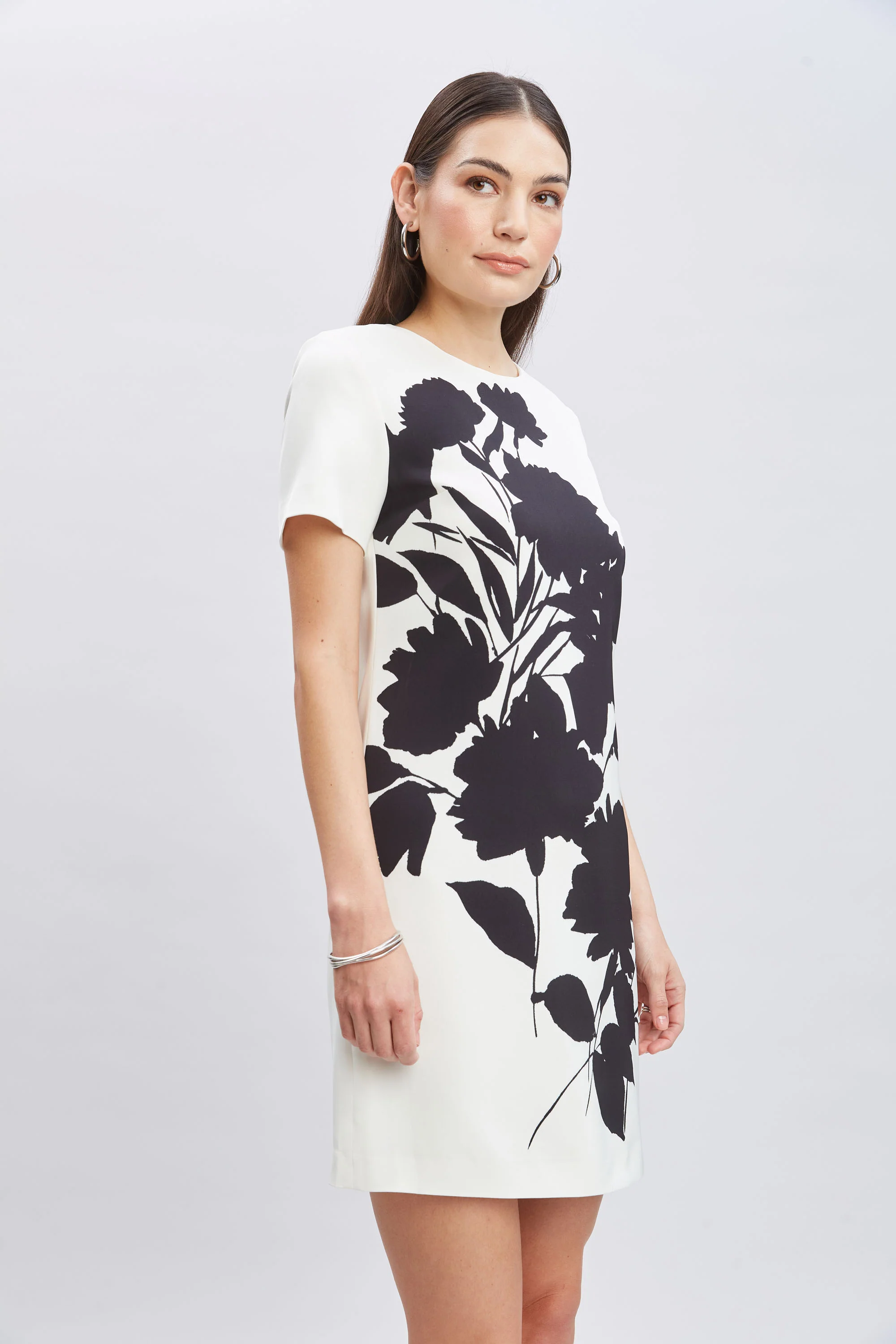 Midnight Garden Shift Dress - Image 3
