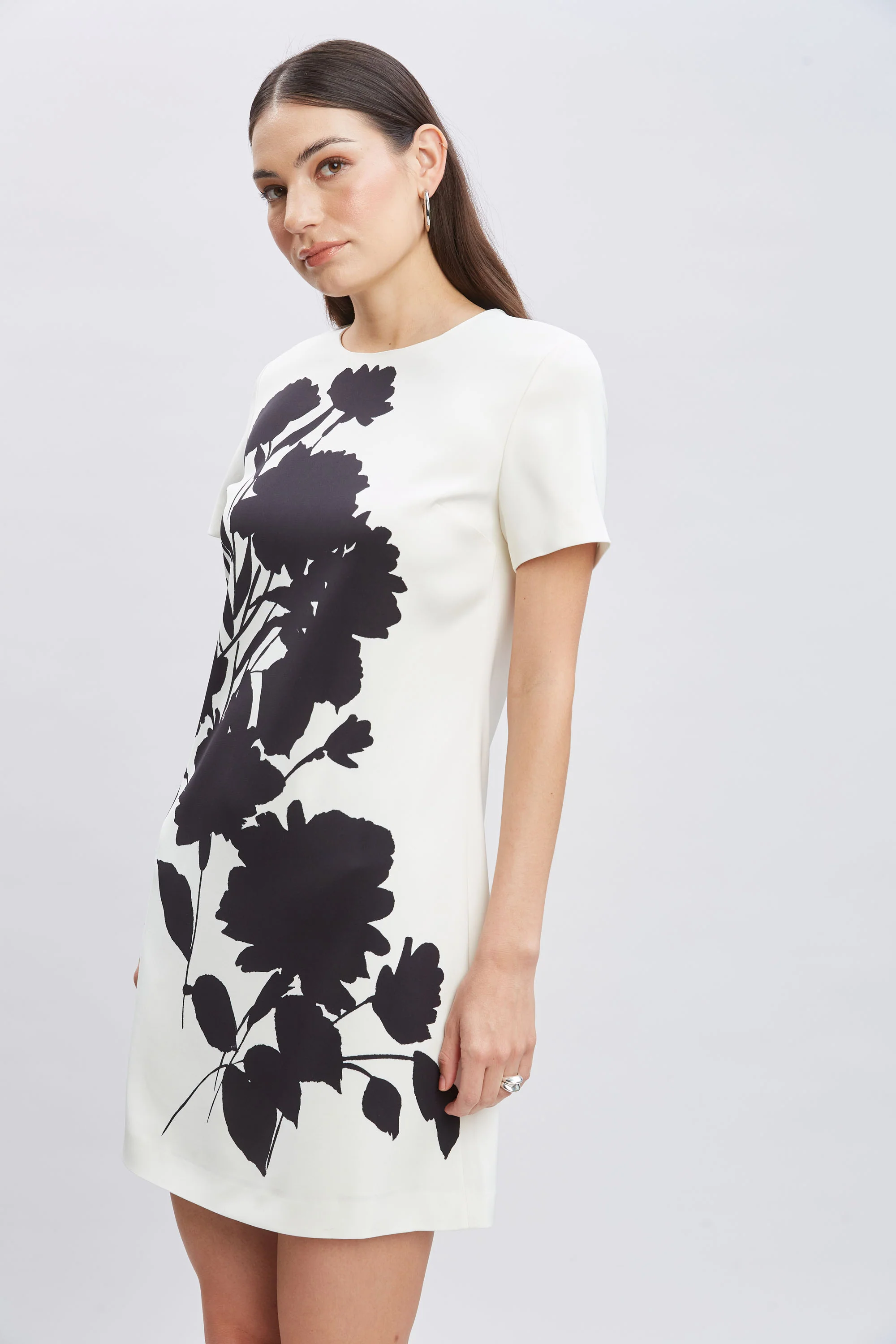 Midnight Garden Shift Dress - Image 5