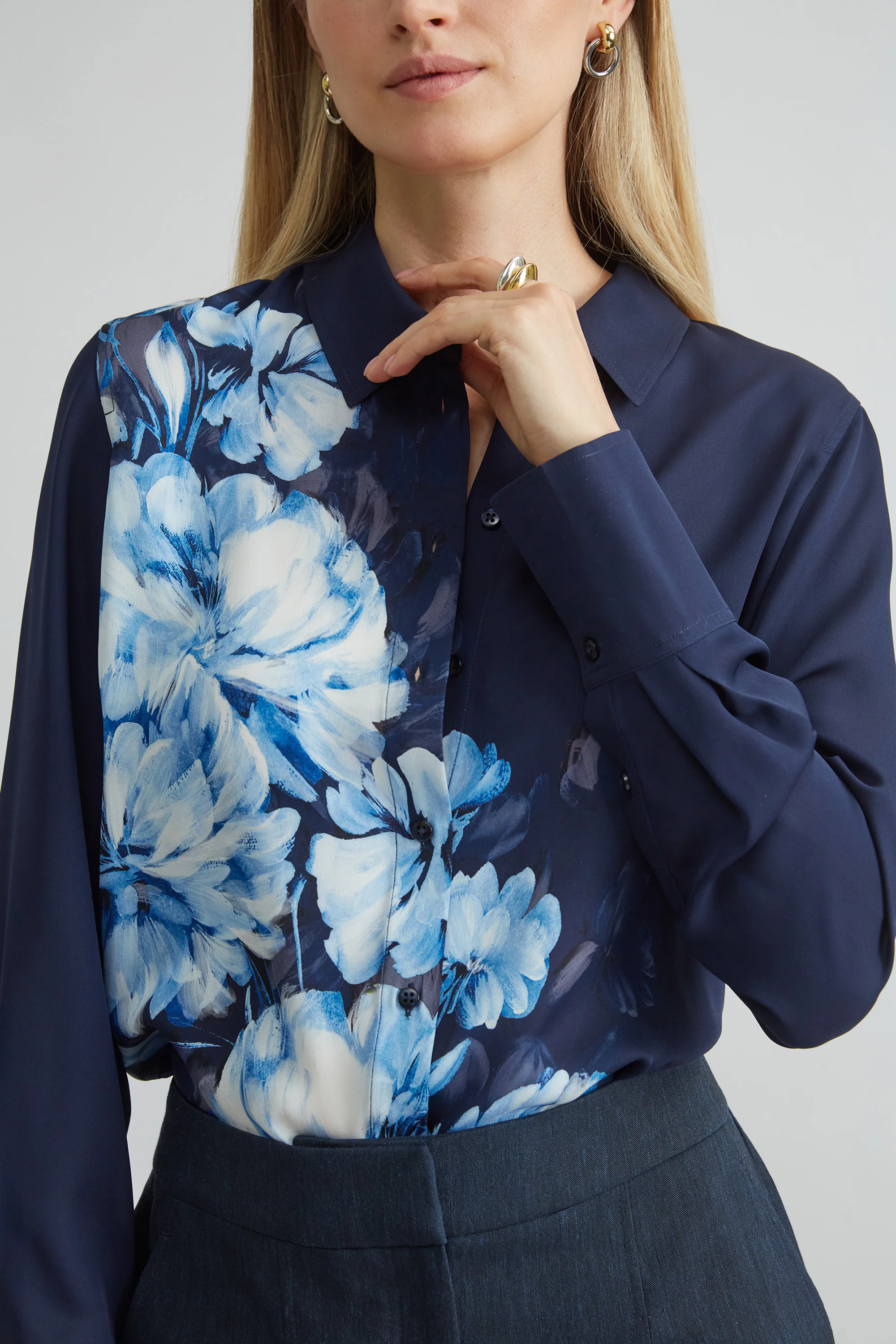 Silk Midnight Shadow Shirt - Image 3