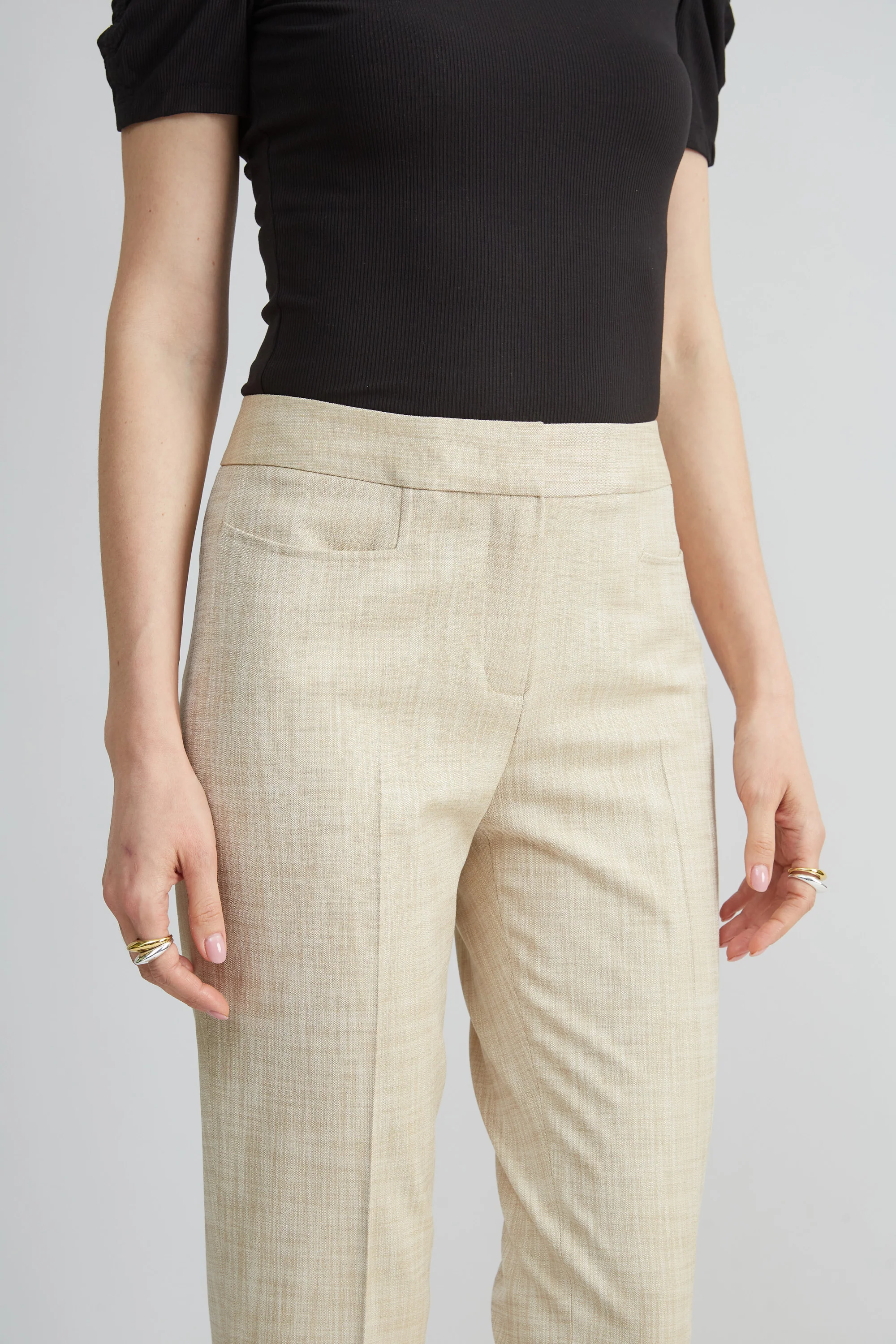 Melange Slim Pant - Image 3