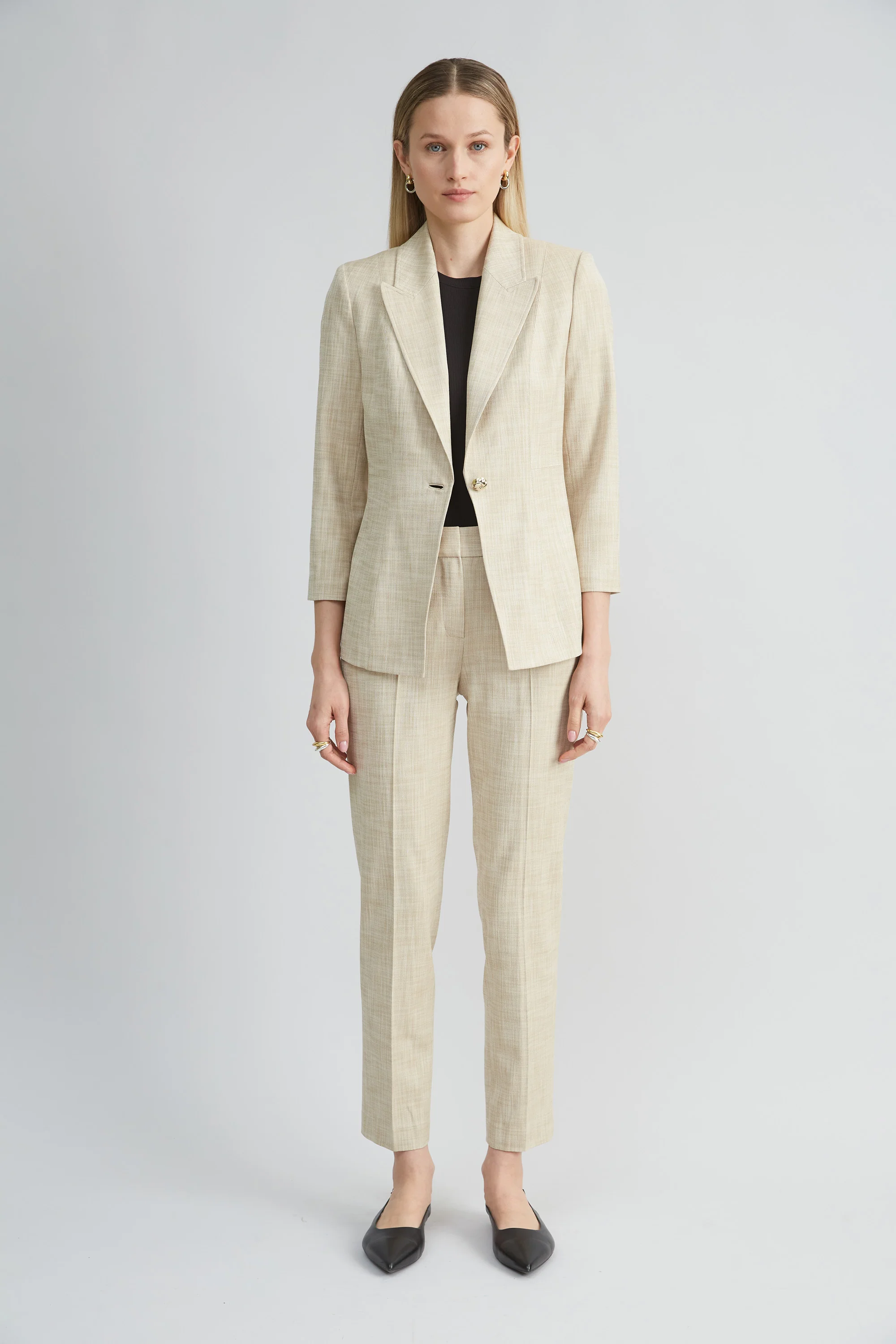 Melange Slim Pant - Image 4