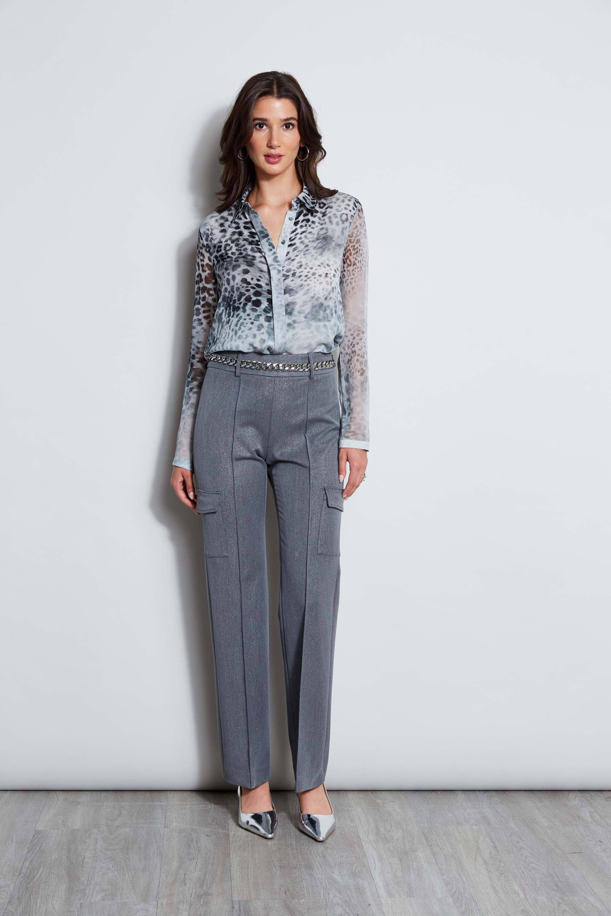 Metallic Cargo Pant - Image 4