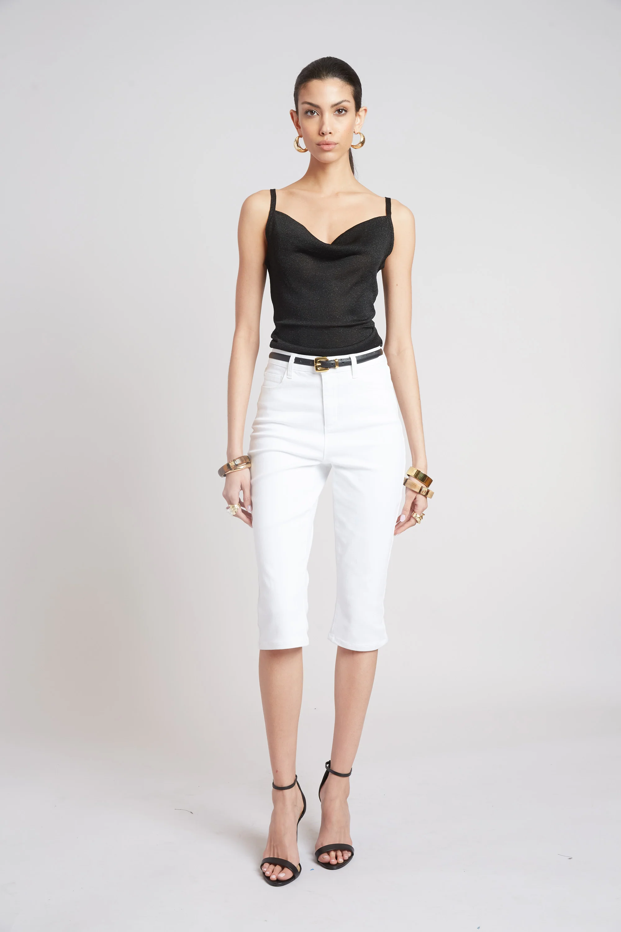 Metallic Knit Cami - Image 2