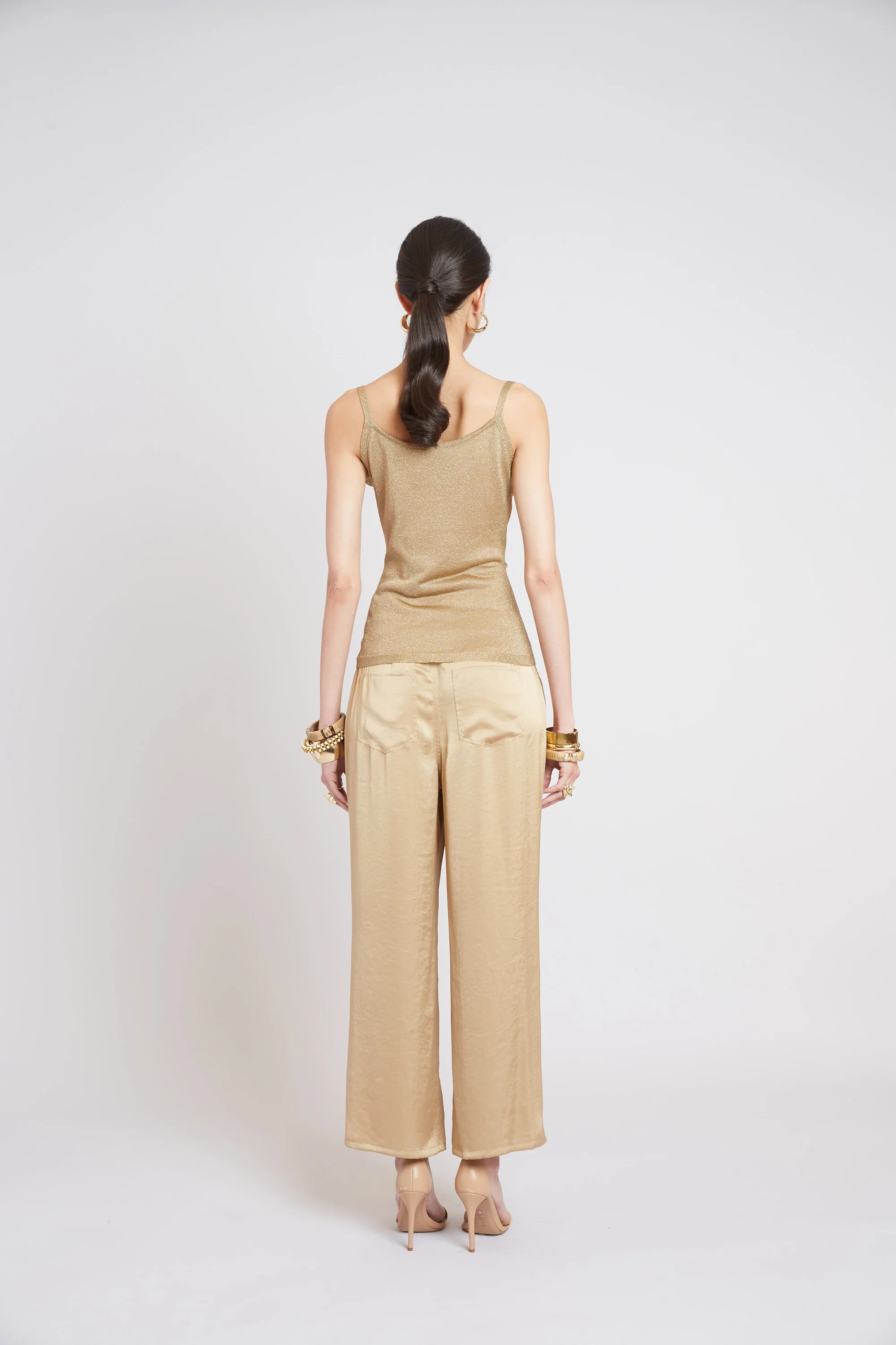 Metallic Knit Cami - Image 5