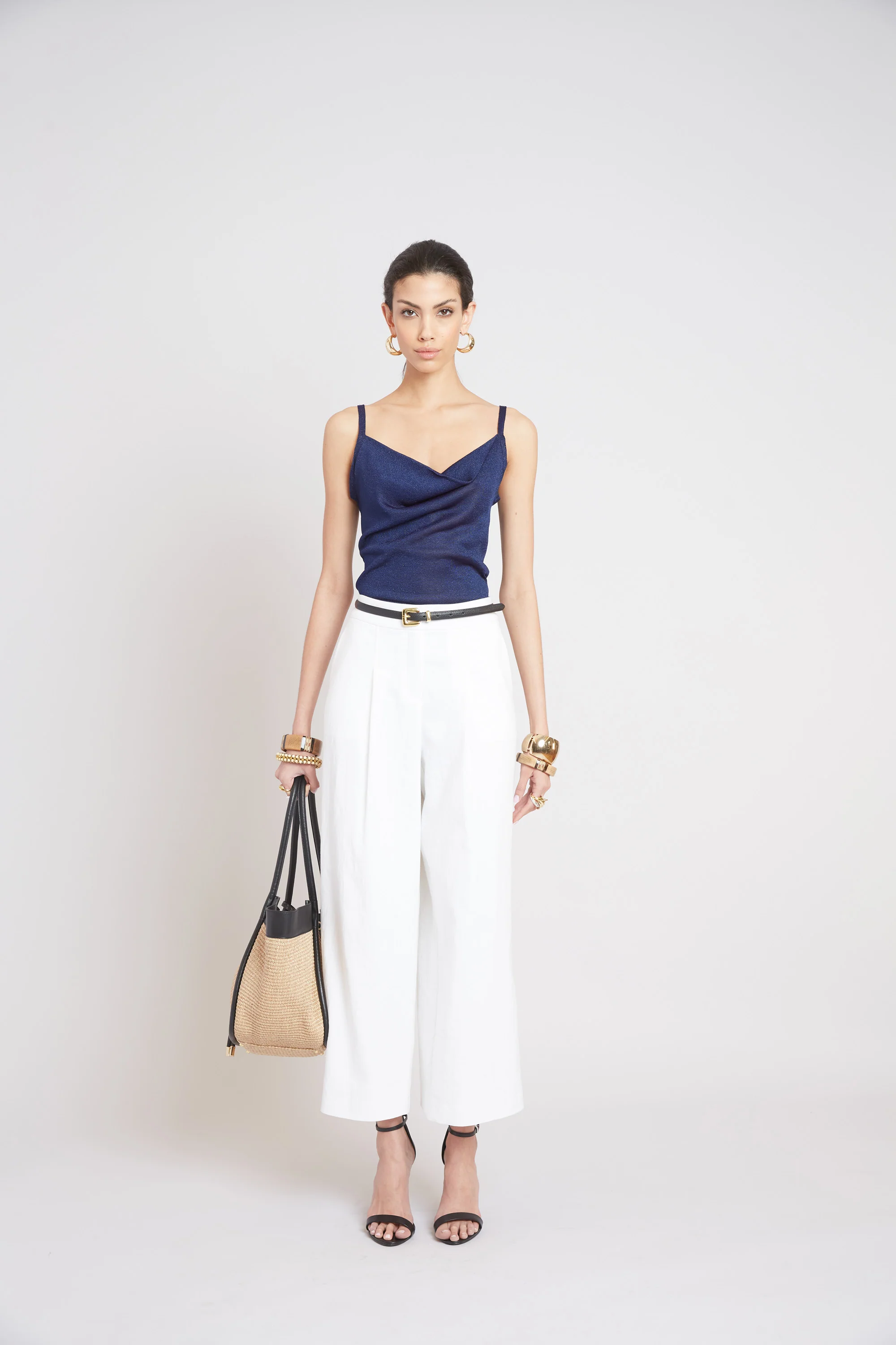 Metallic Knit Cami - Image 2