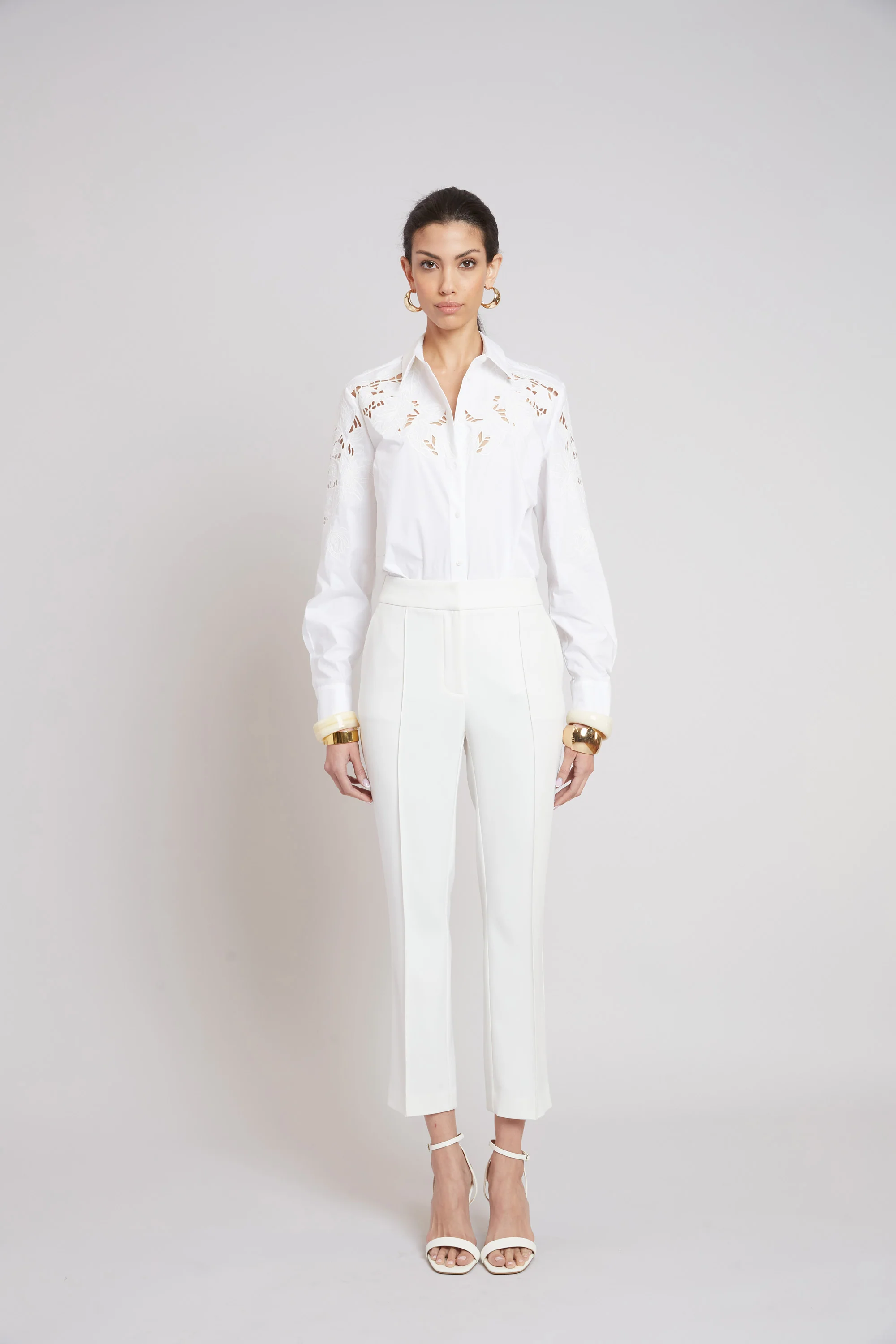 Micro Flare Crepe Pant - Image 2