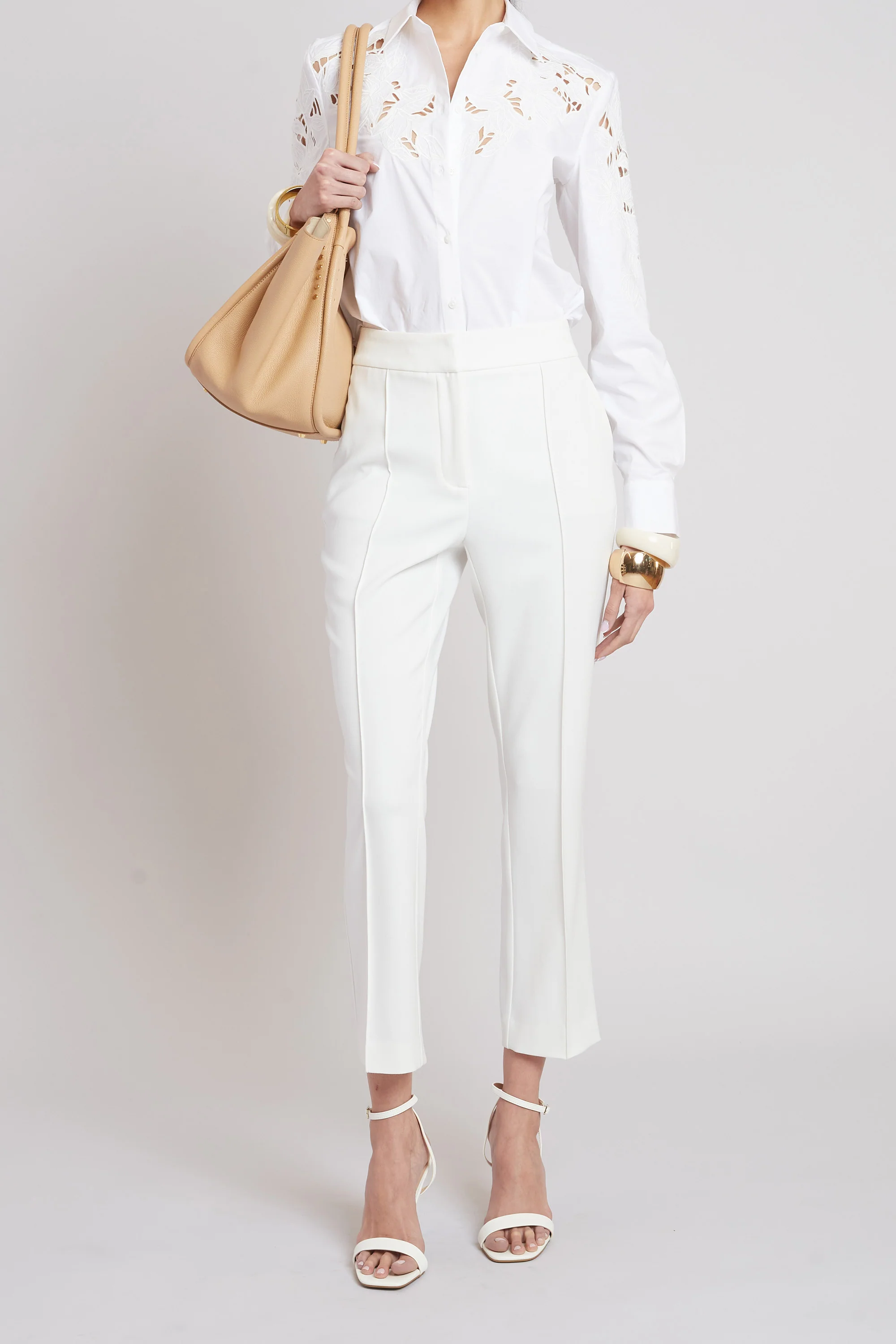 Micro Flare Crepe Pant - Image 3