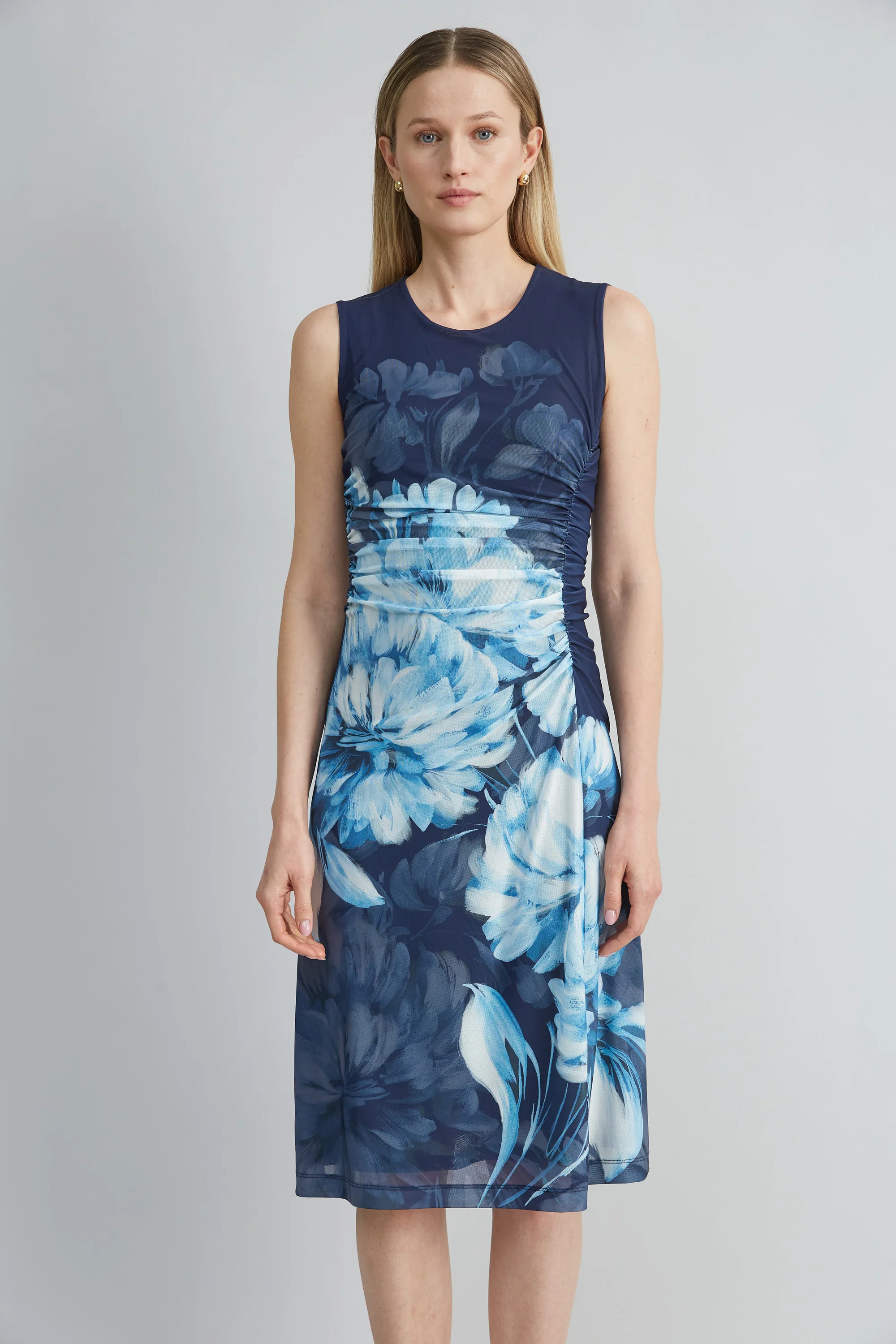Midnight Shadow Mesh Dress - Image 2