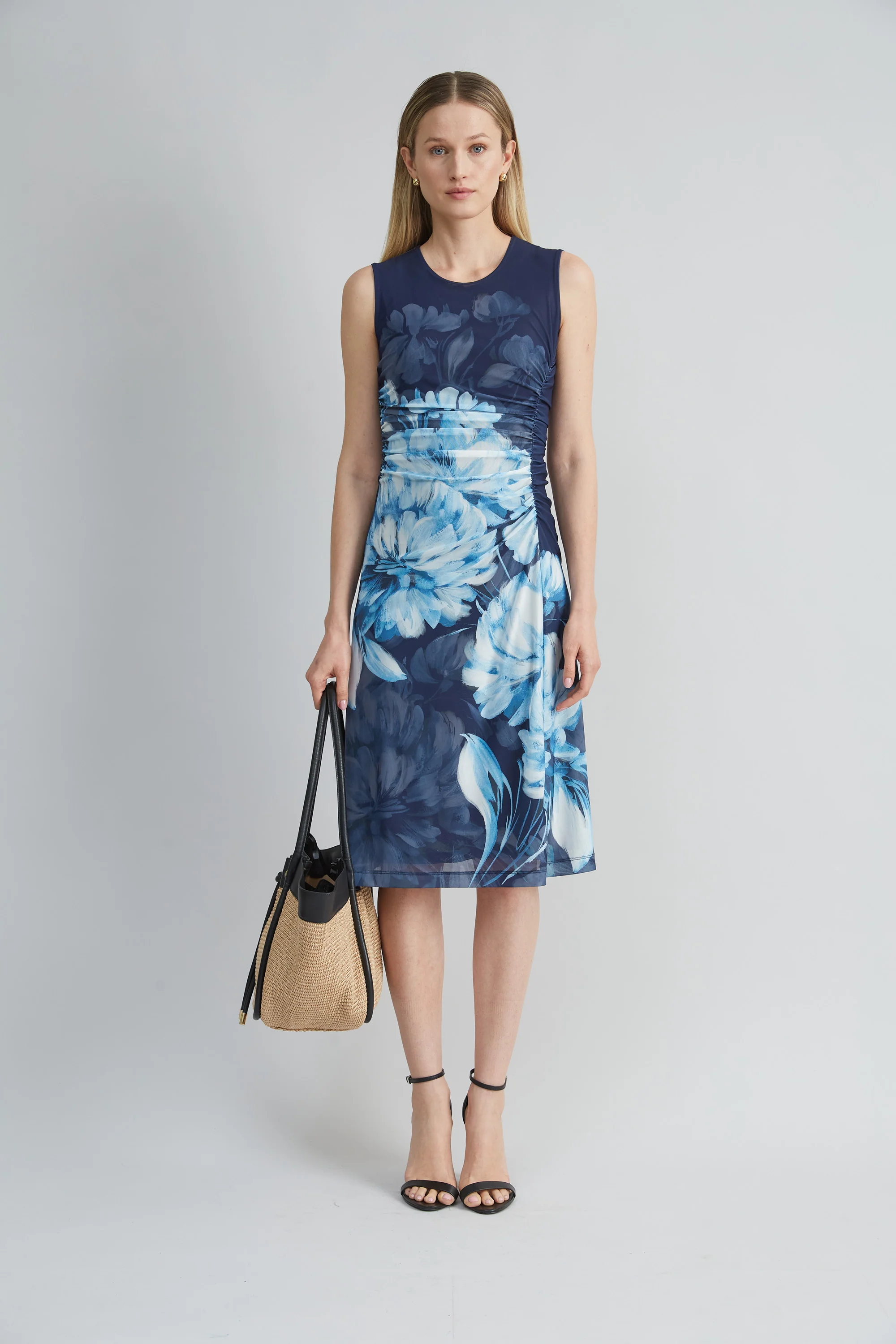 Midnight Shadow Mesh Dress - Image 3