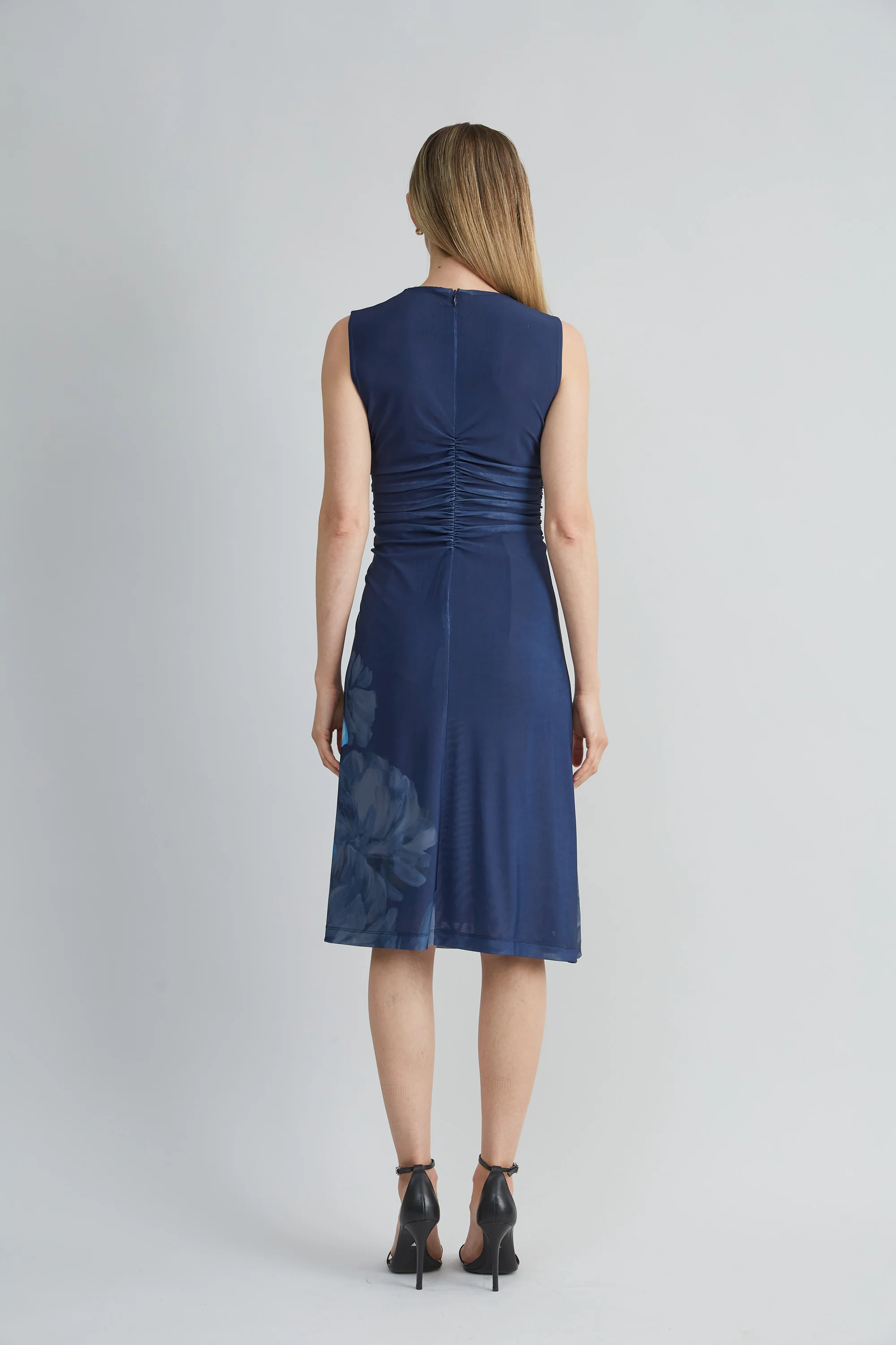 Midnight Shadow Mesh Dress - Image 5