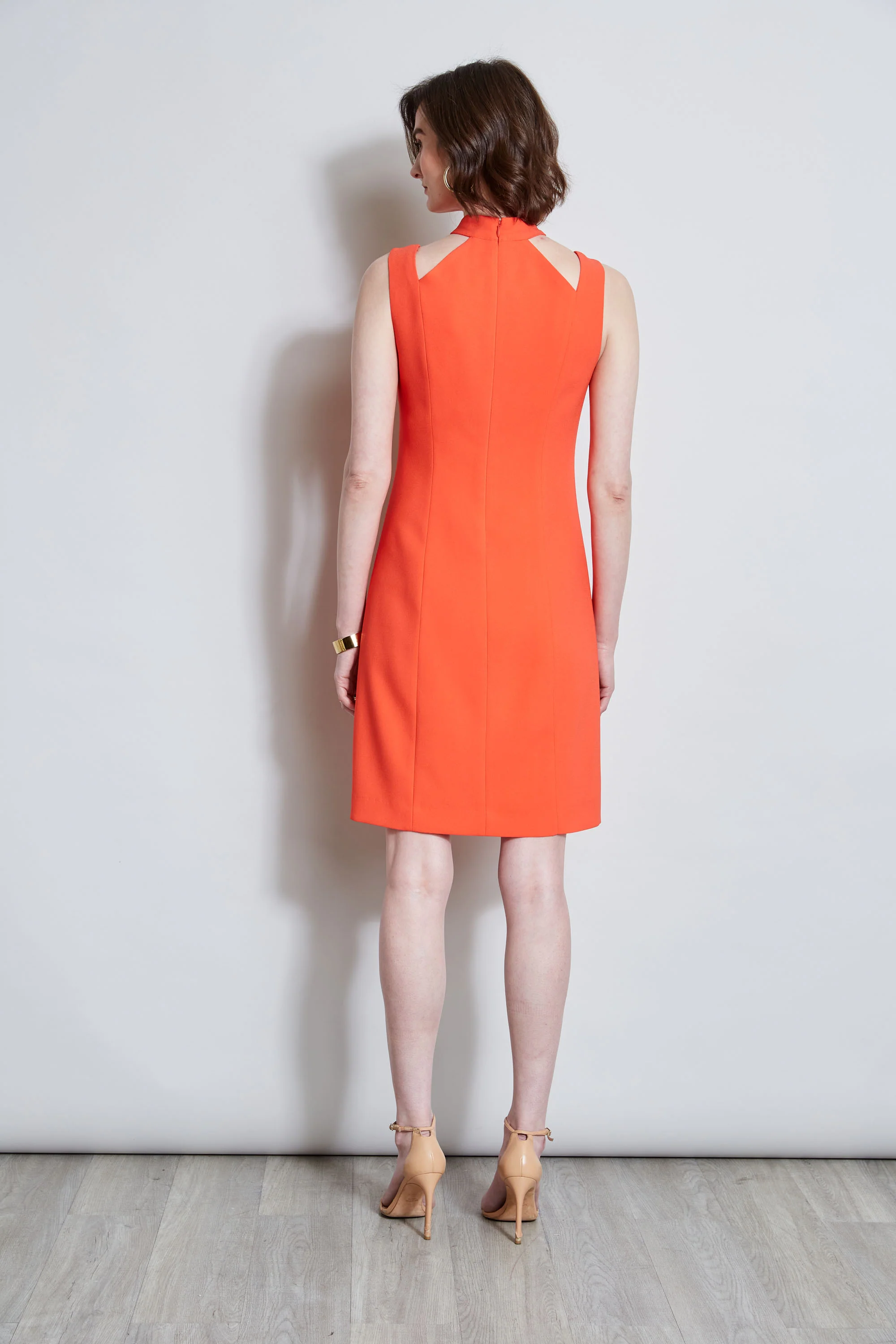 Mock Neck Cut Out Dress - Image 5