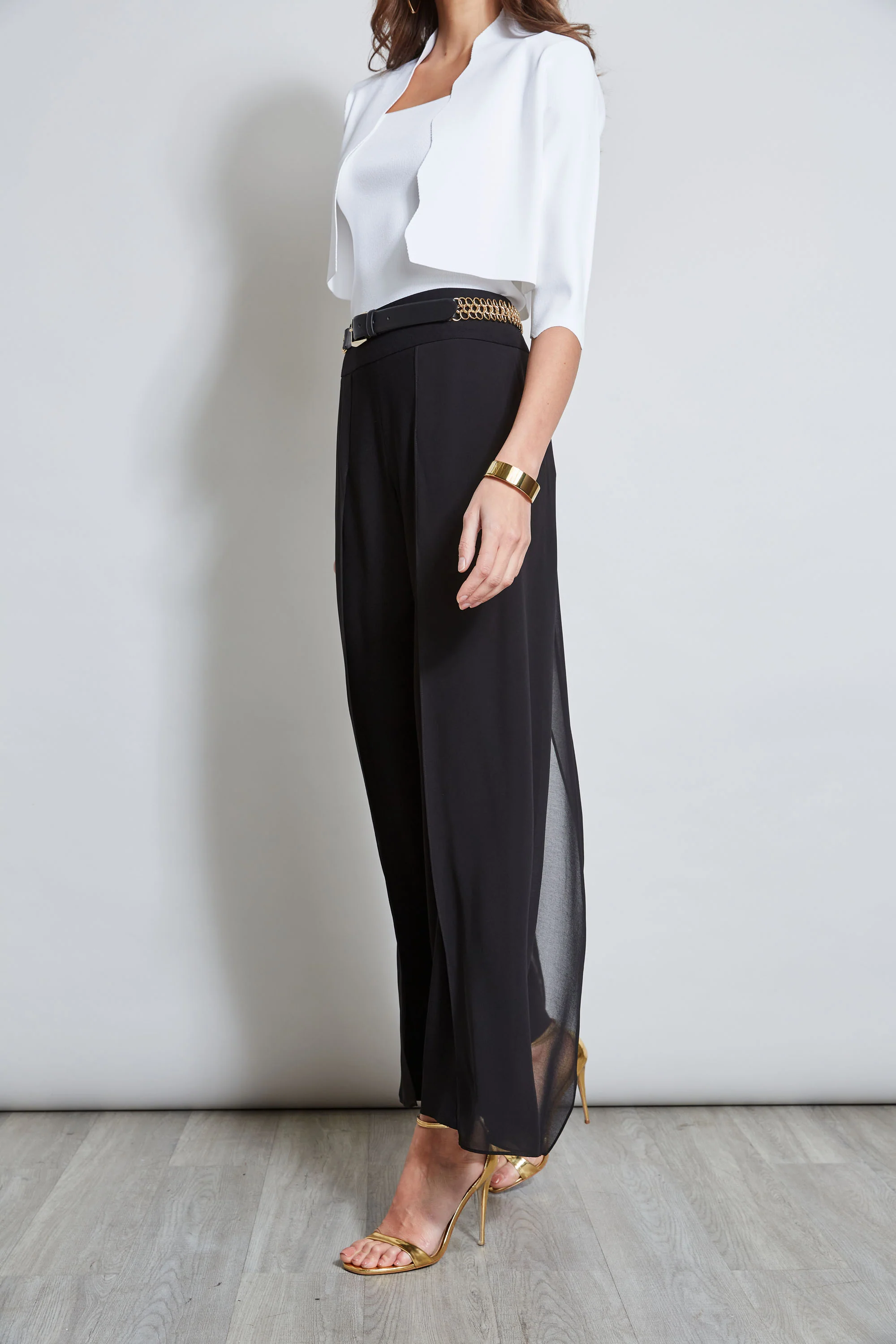 Chiffon Panel Pant - HOLD - Image 4