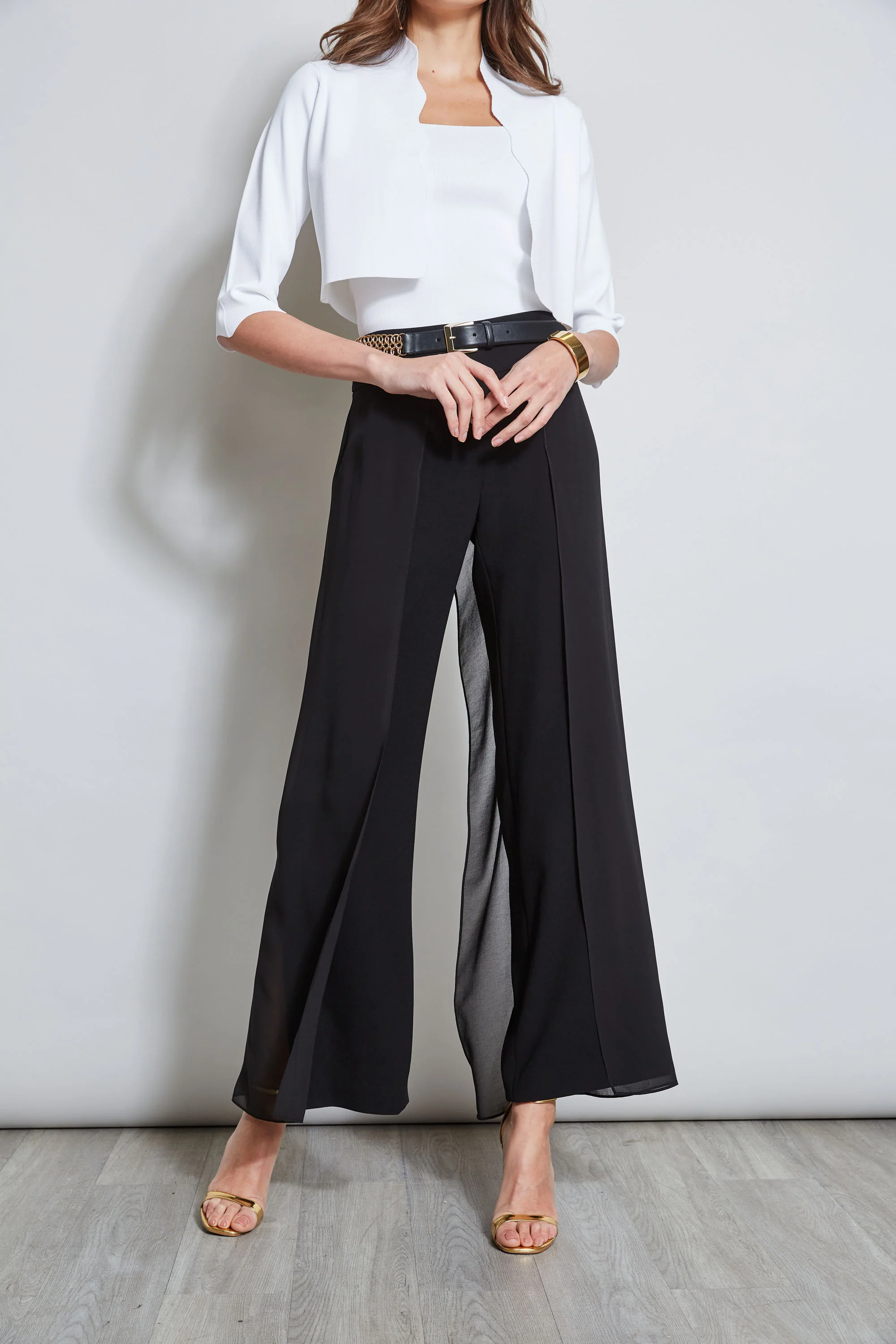 Chiffon Panel Pant - HOLD - Image 5