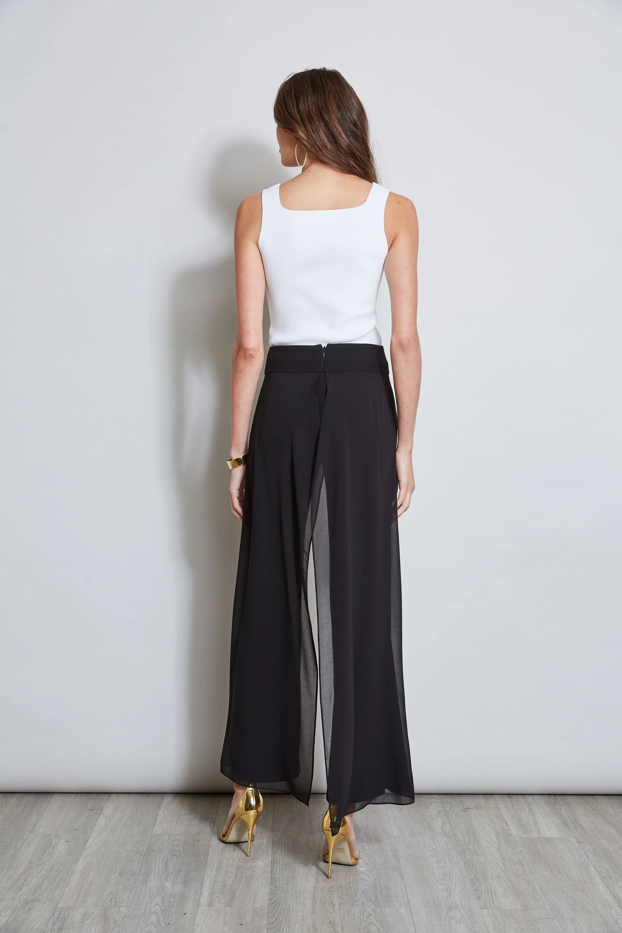 Chiffon Panel Pant - HOLD - Image 7