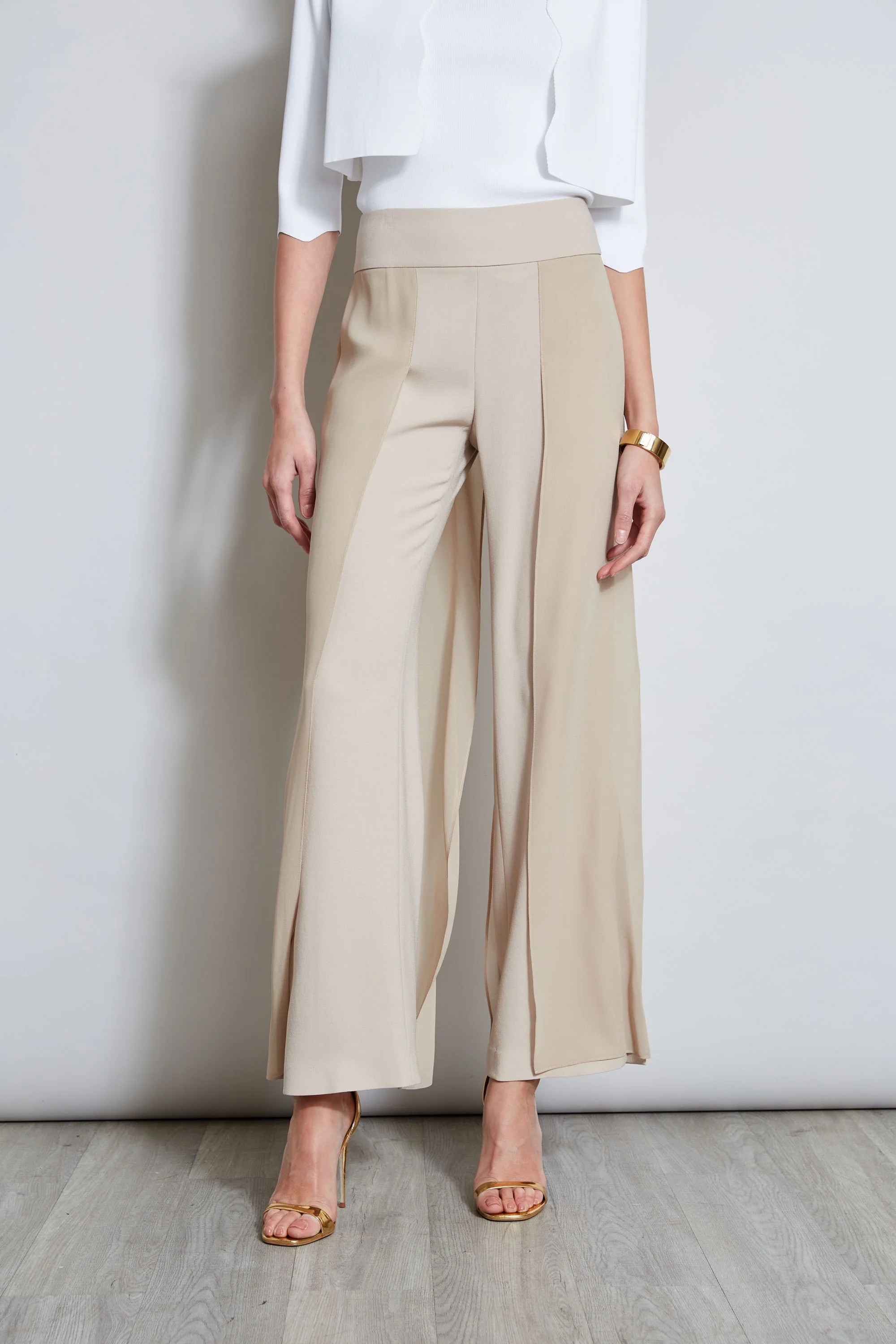 Chiffon Panel Pant - Image 3