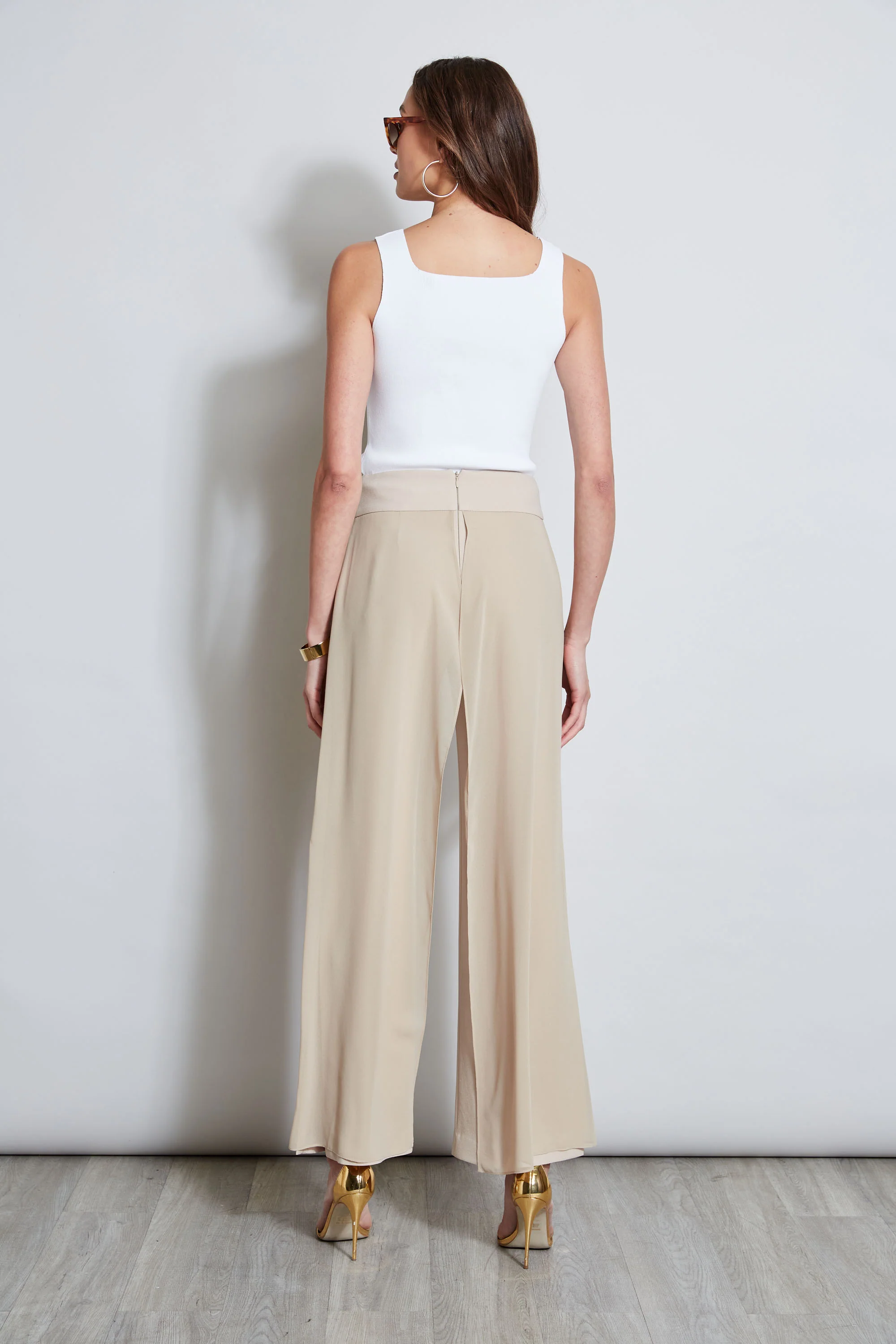 Chiffon Panel Pant - Image 6