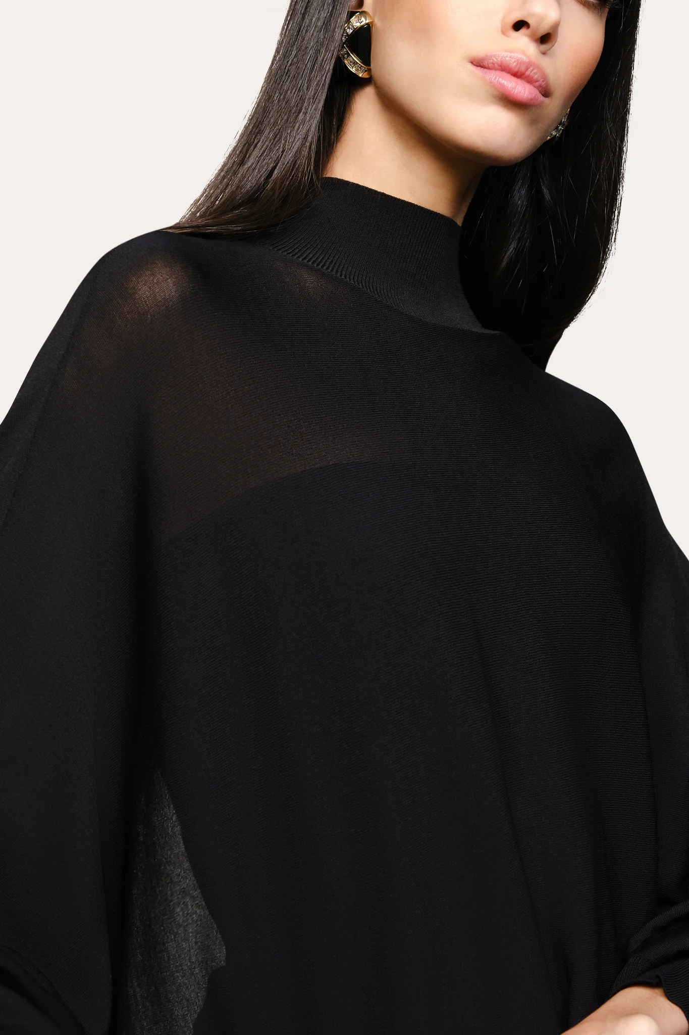 Overlay Two Piece Tube Top Sweater - Image 3
