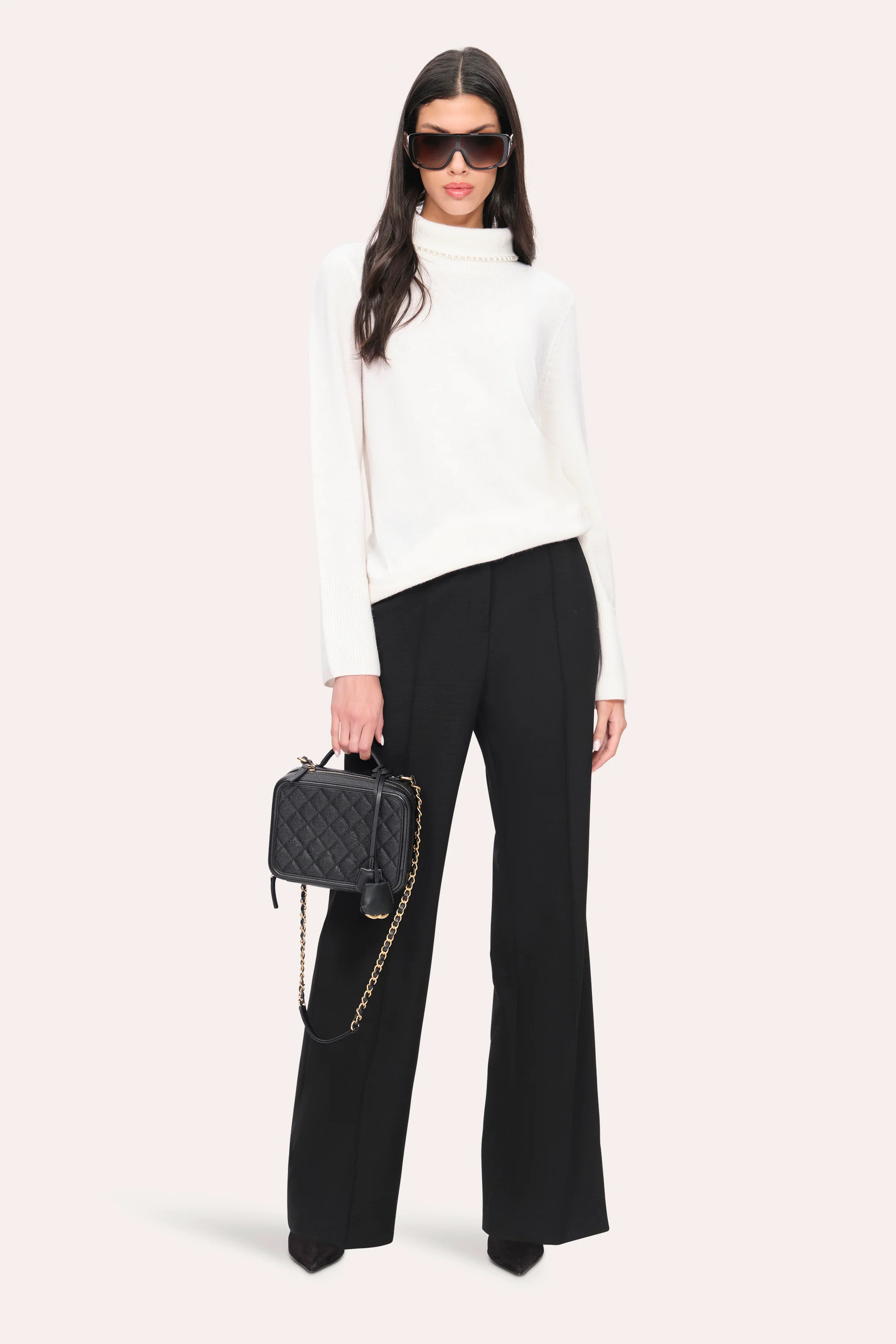 Pearl Cash-Wool Sweater