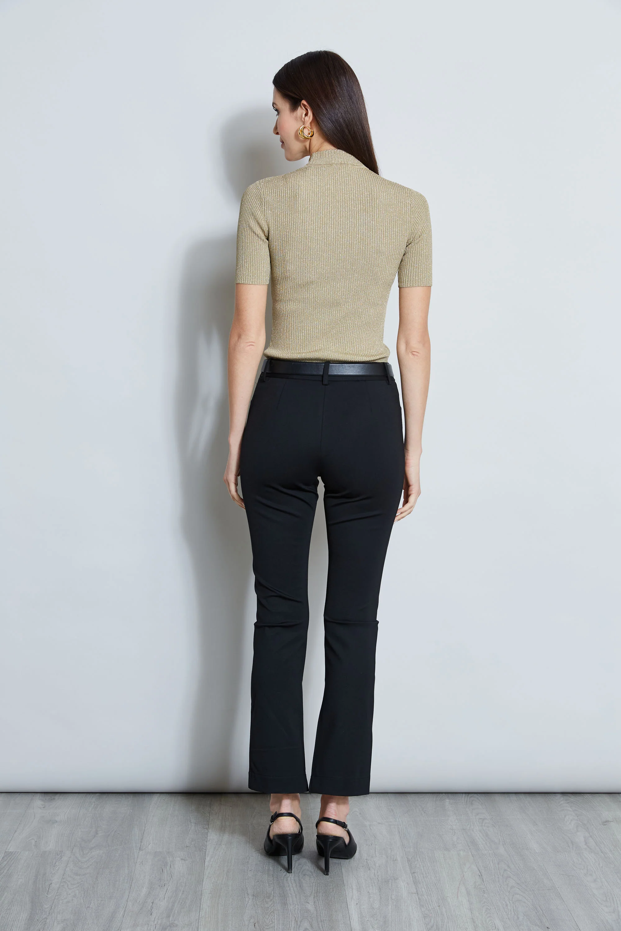 Inseam Slit Ponte Pant - Image 6
